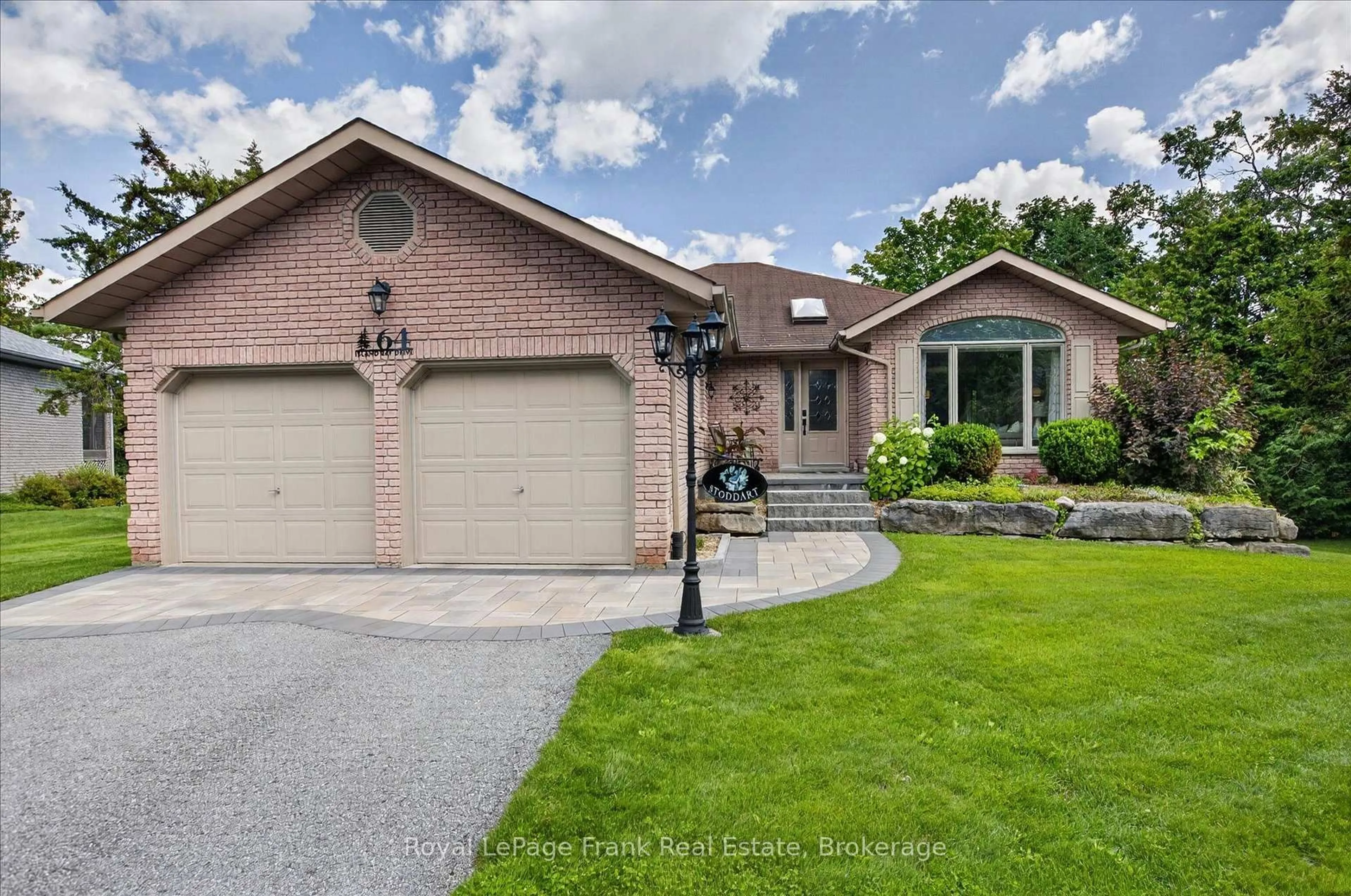 Home with brick exterior material, street for 64 Island Bay Dr, Kawartha Lakes Ontario K0M 1A0