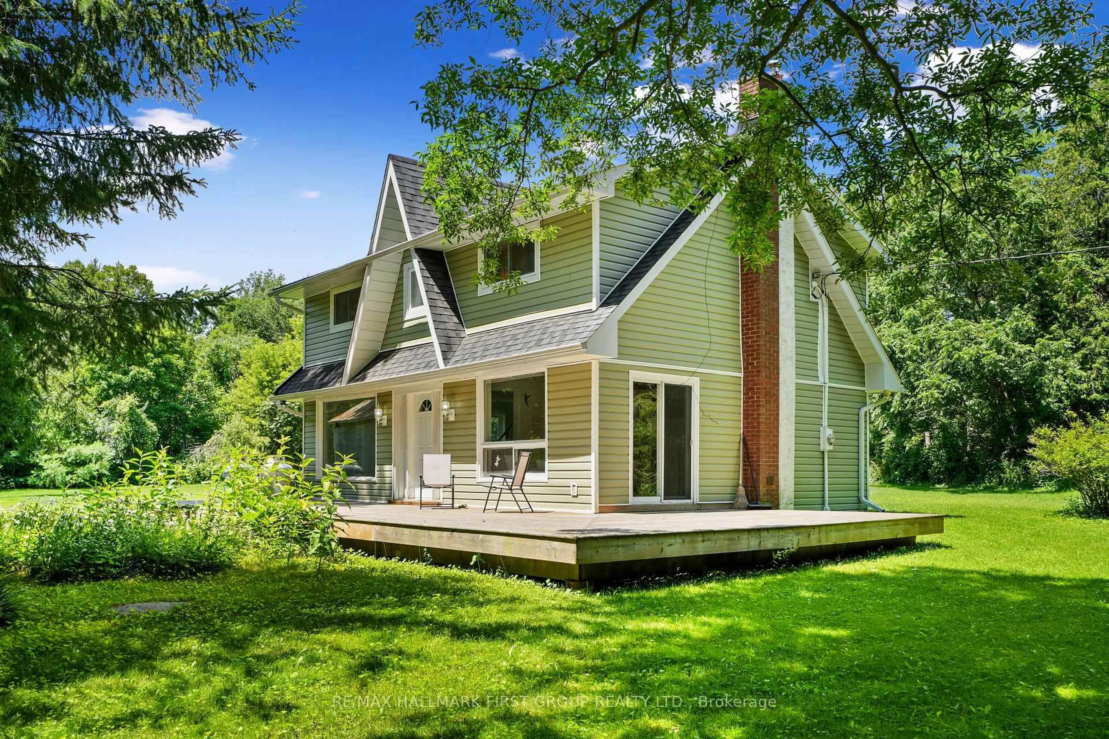 Home with vinyl exterior material, water/lake/river/ocean view for 226 Bradley Hollow Rd, Alnwick/Haldimand Ontario K0K 2G0