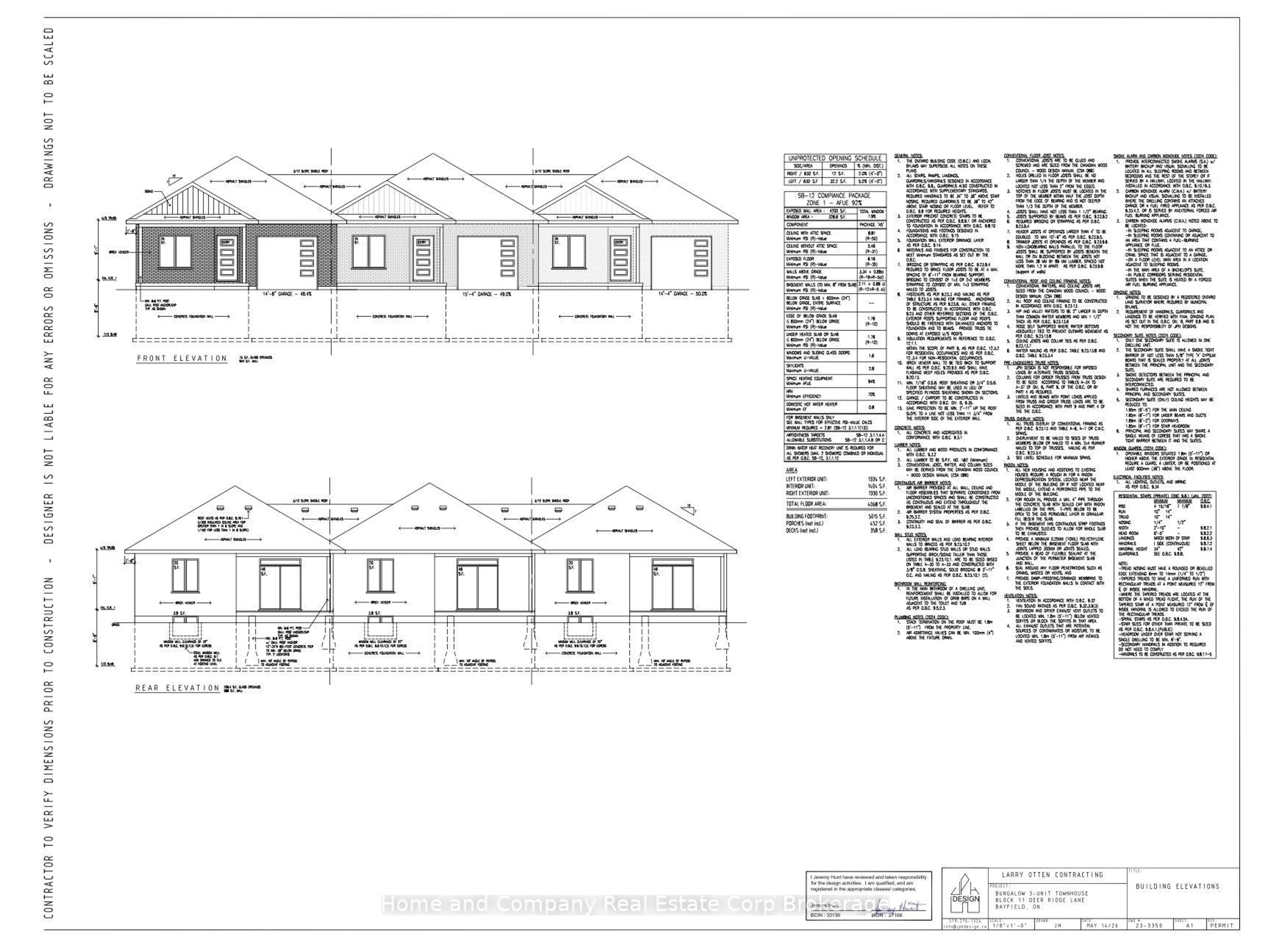 Floor plan for 36 DEER RIDGE Lane, Bluewater Ontario N0M 1G0