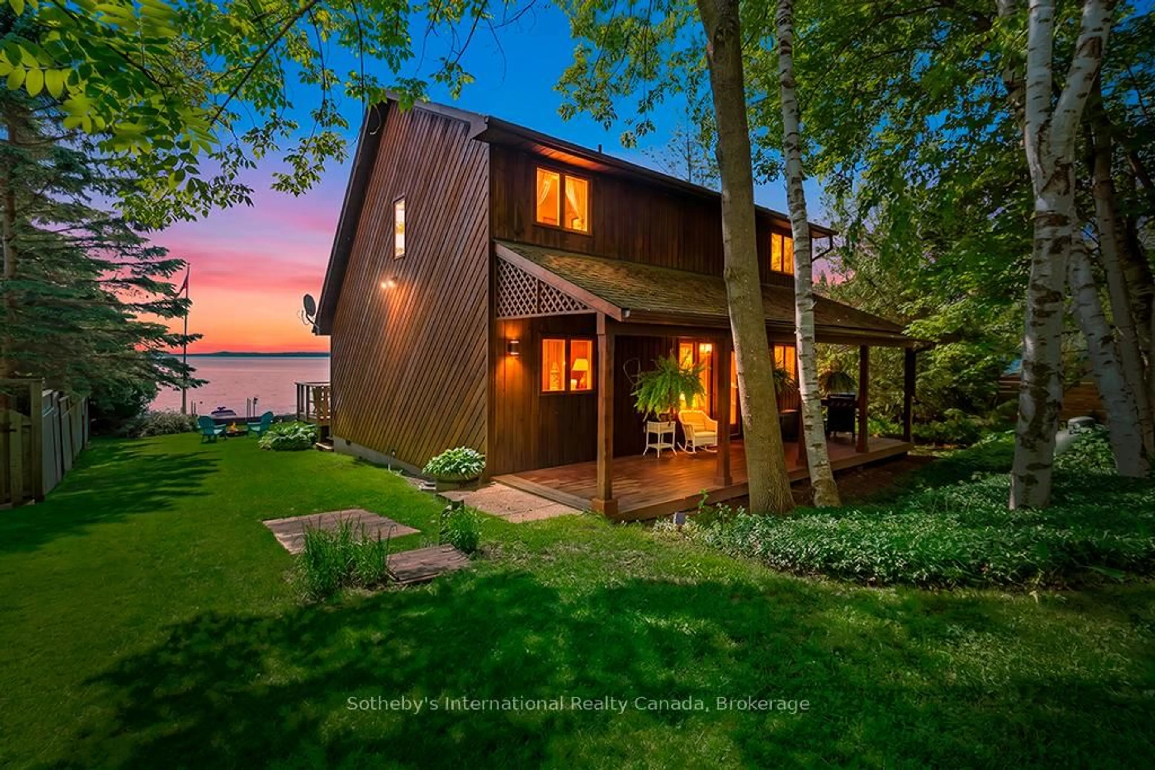 Home with brick exterior material, water/lake/river/ocean view for 259 Cedar Ave, Meaford Ontario N4L 1W5