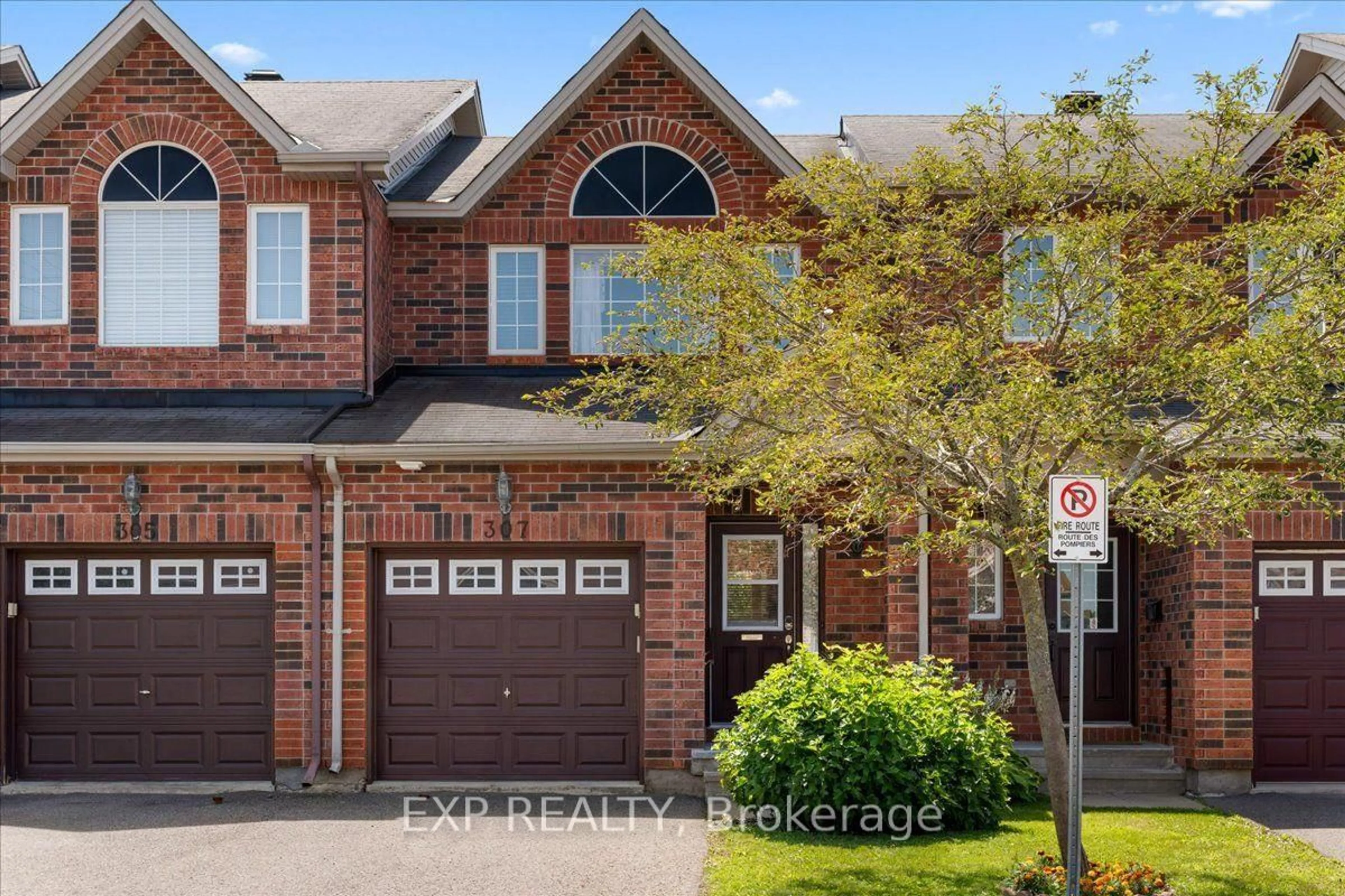 Home with brick exterior material, street for 307 Cozumel Private, Ottawa Ontario K4A 0V2