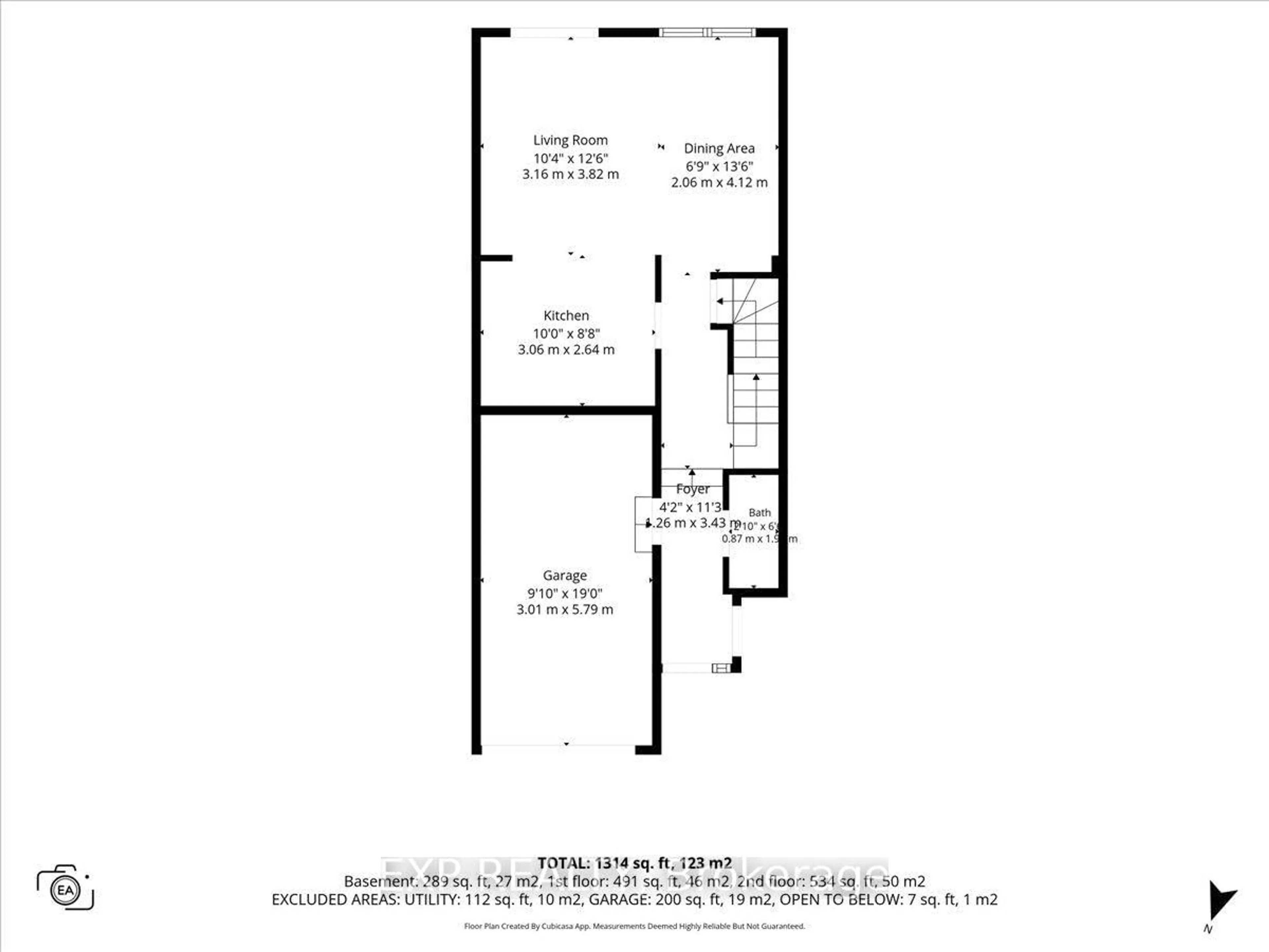Floor plan for 307 Cozumel Private, Ottawa Ontario K4A 0V2