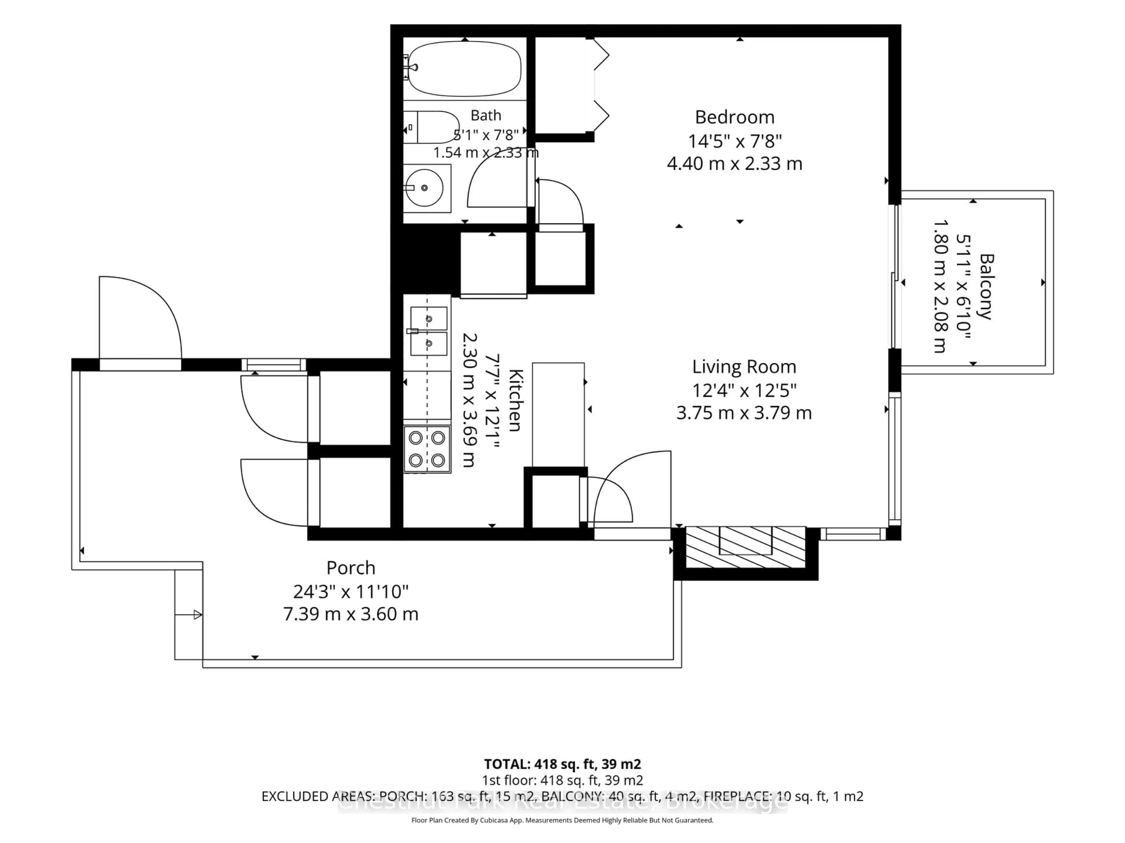 Floor plan for 796468 Grey Road 19 #306, Blue Mountains Ontario L9Y 0N6