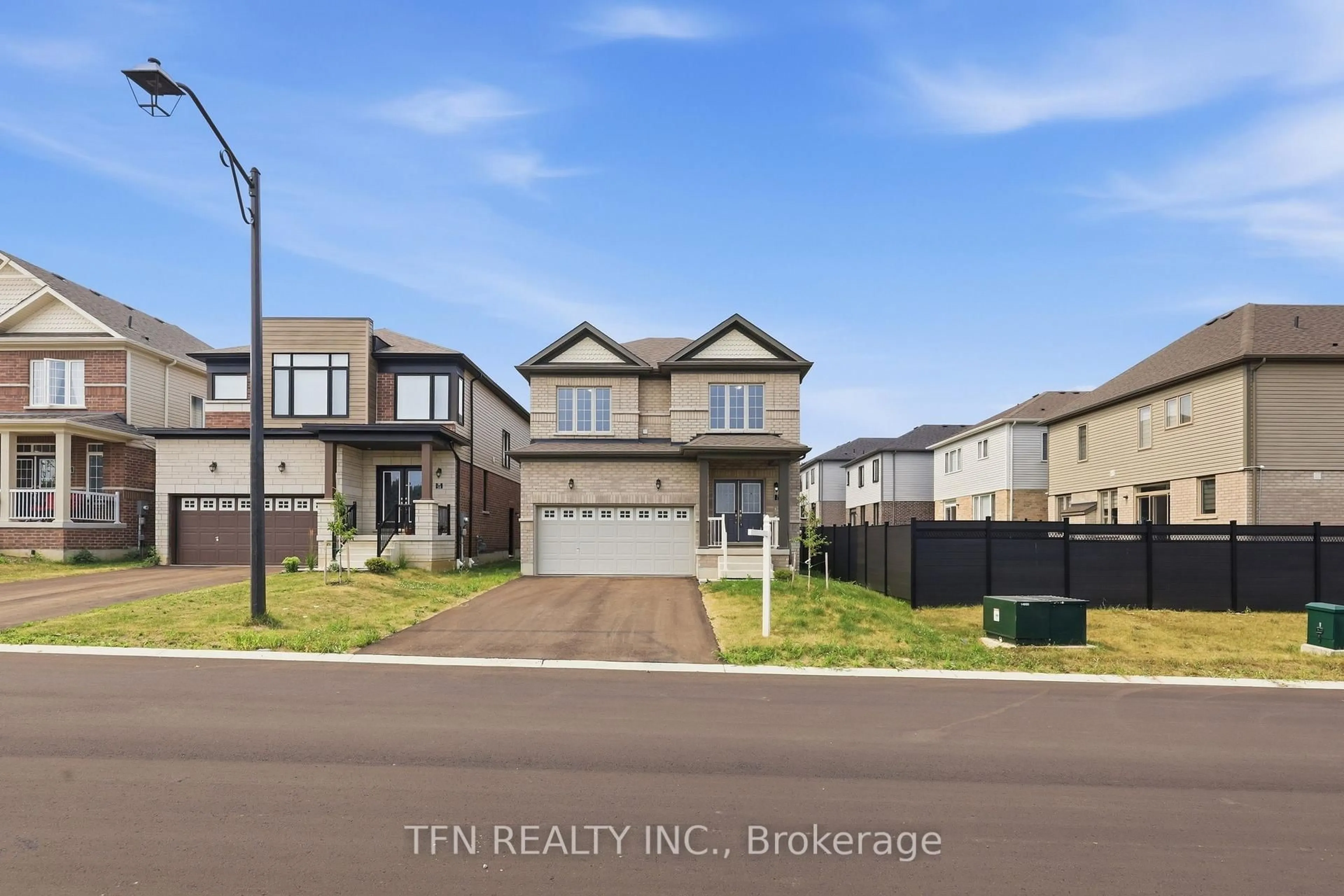 A pic from outside/outdoor area/front of a property/back of a property/a pic from drone, street for 16 Blaney St, Brant Ontario N3L 0M8