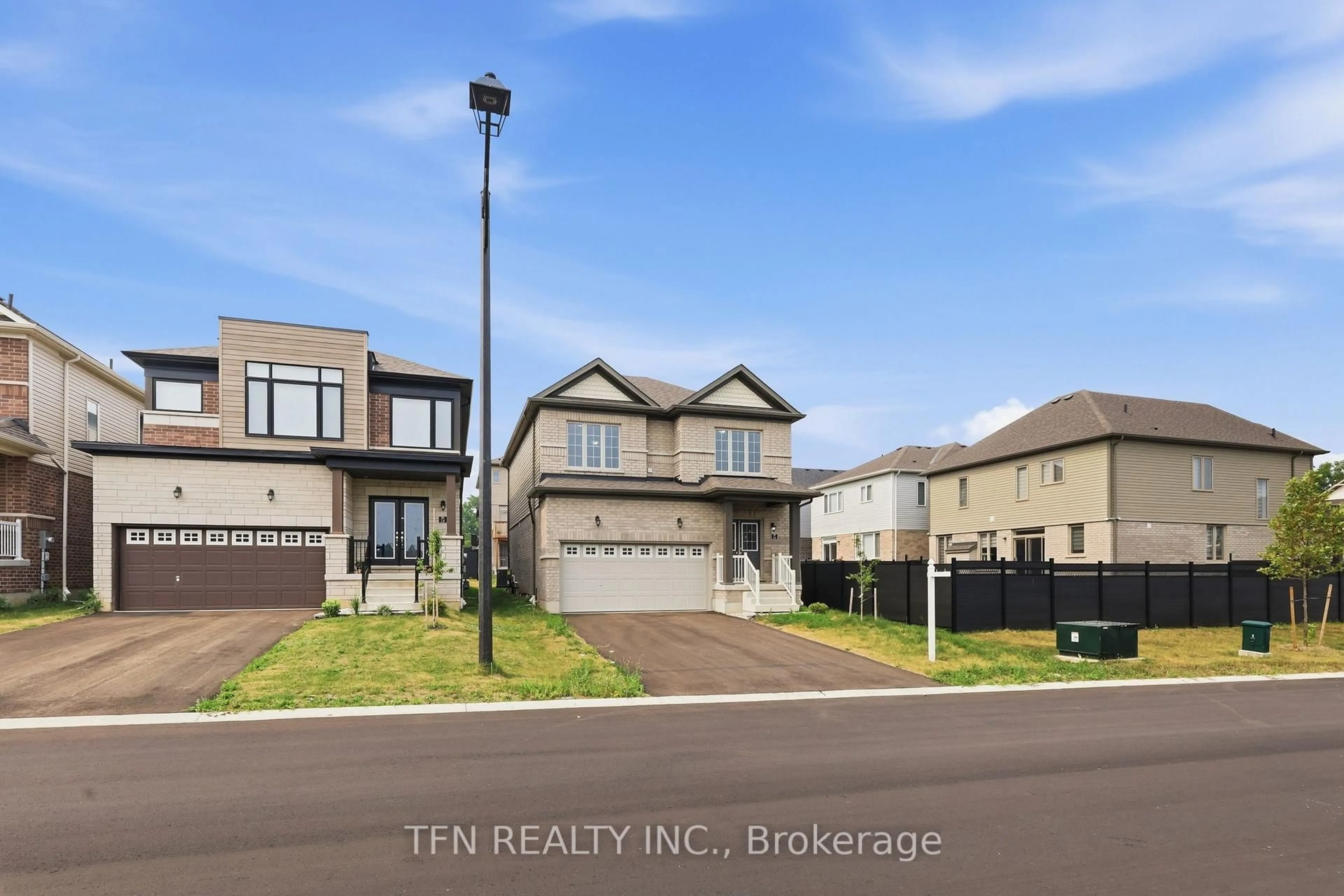 A pic from outside/outdoor area/front of a property/back of a property/a pic from drone, street for 16 Blaney St, Brant Ontario N3L 0M8