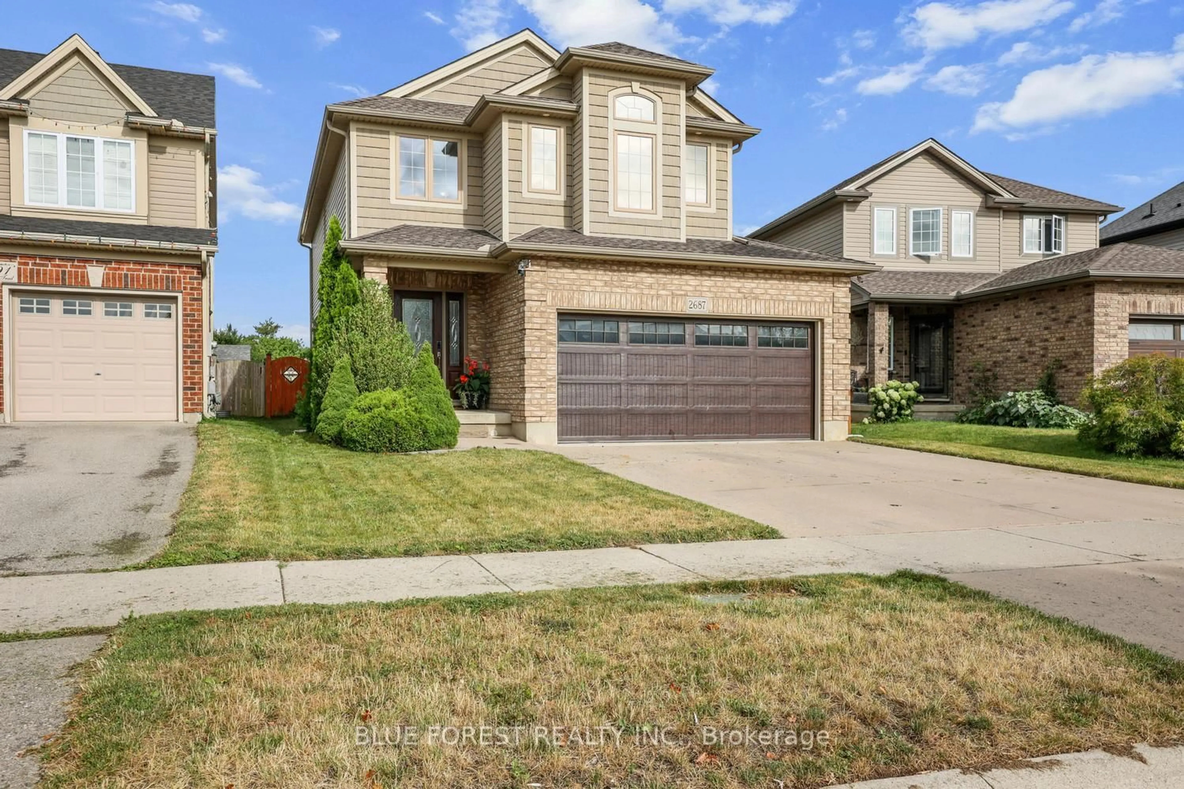 Home with brick exterior material, street for 2687 Bateman Tr, London South Ontario N6L 0A9