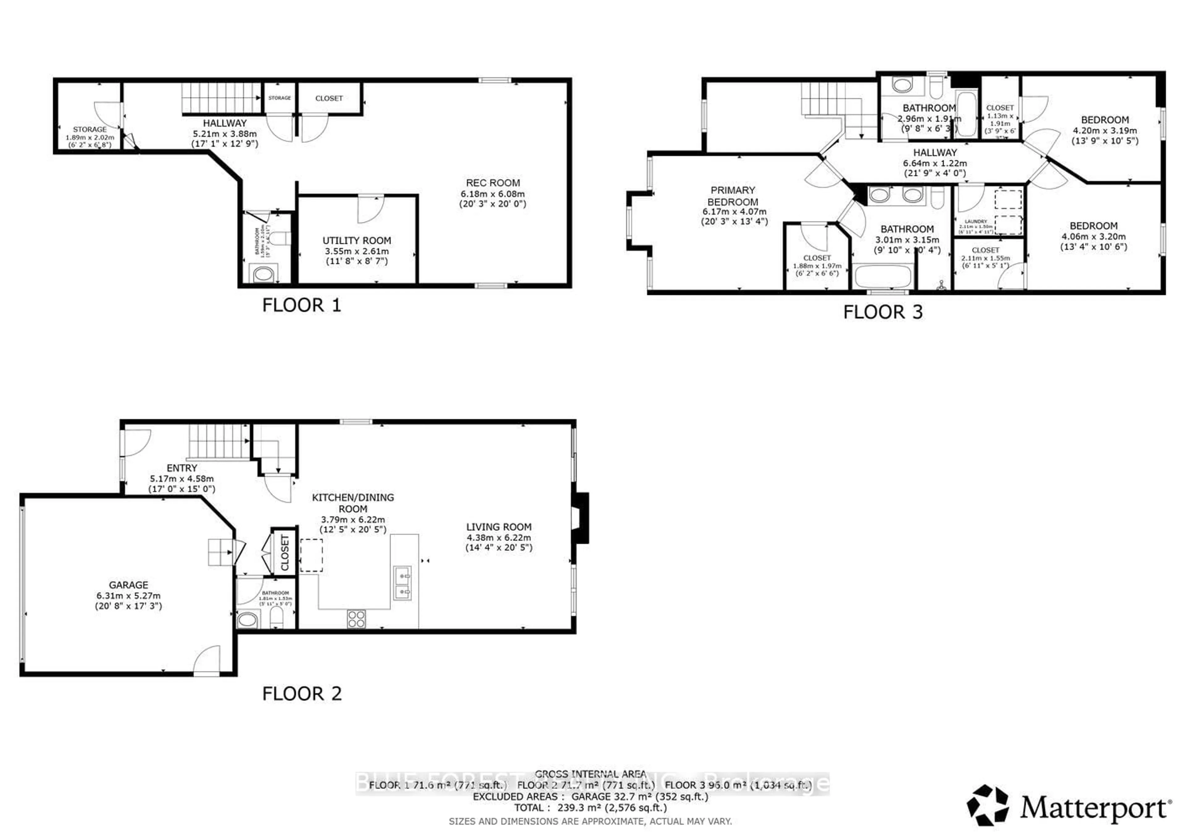 Floor plan for 2687 Bateman Tr, London South Ontario N6L 0A9