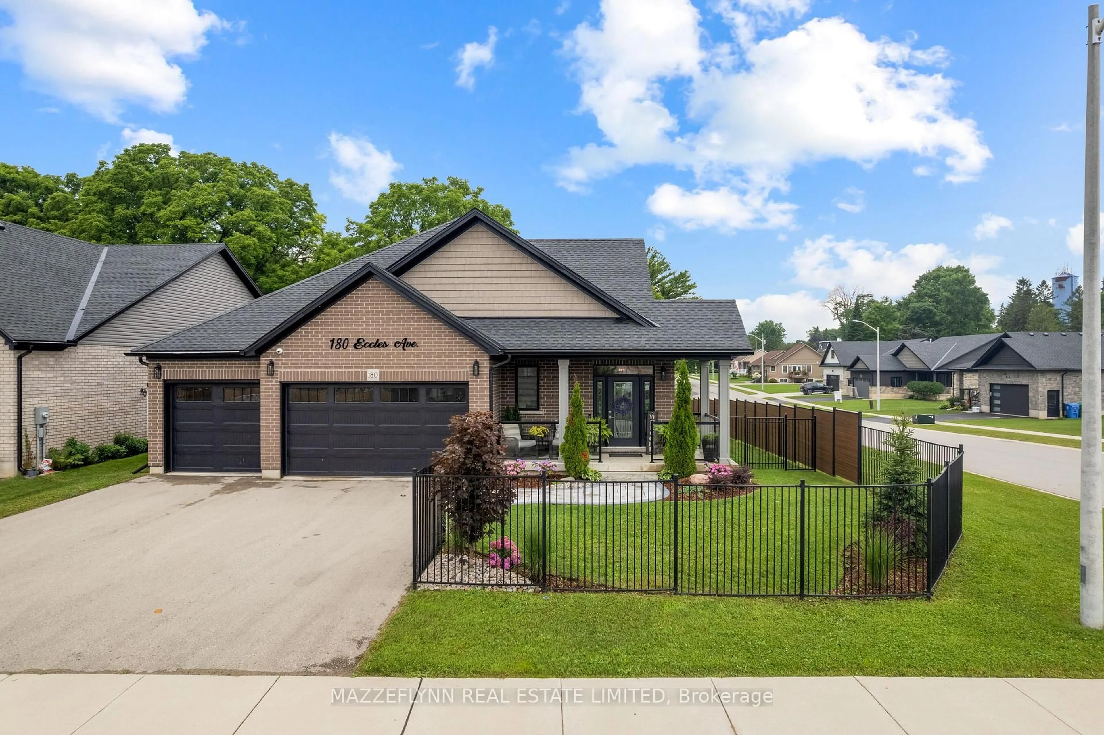 Home with brick exterior material, street for 180 Eccles Ave, West Grey Ontario N0G 1R0