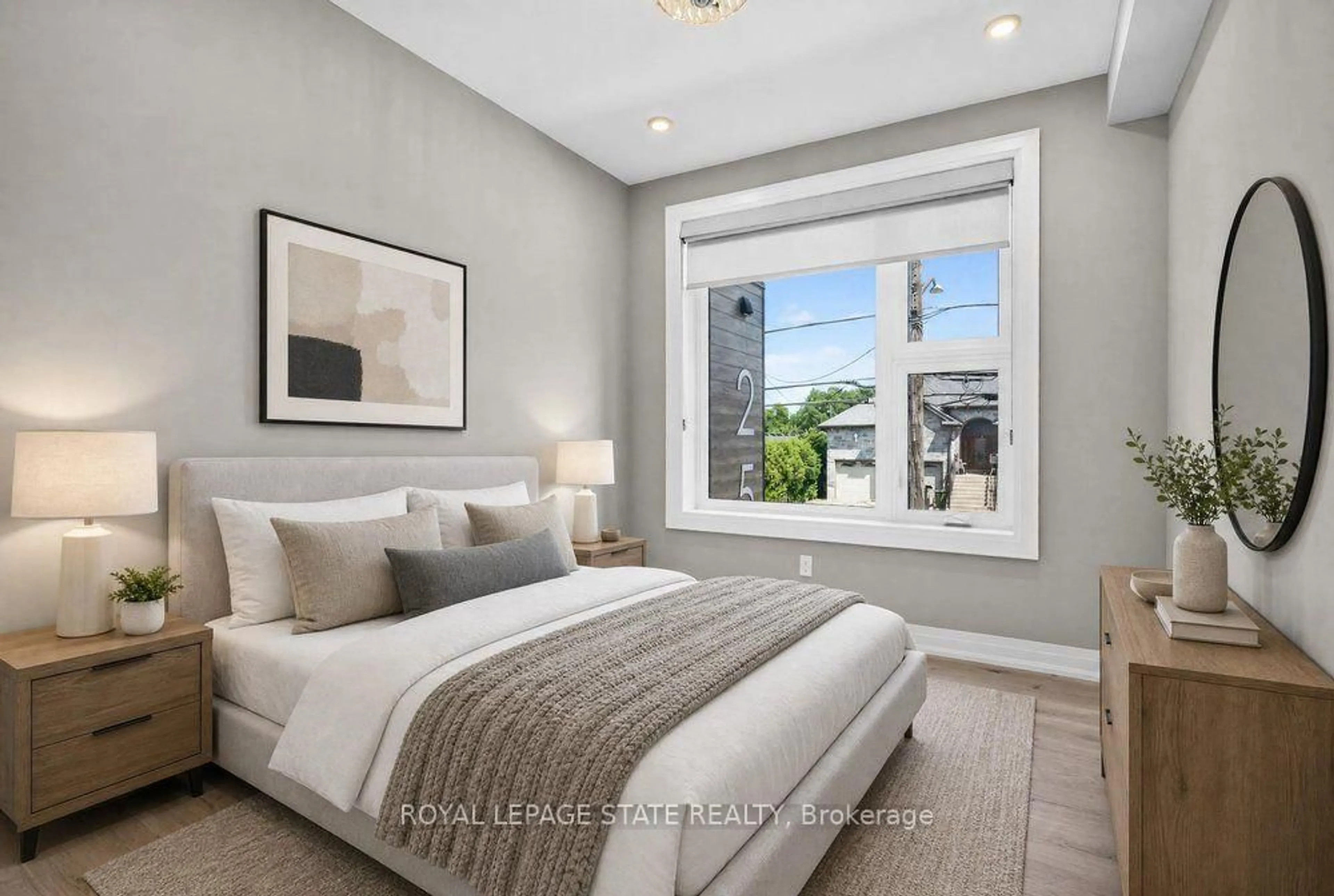 Bedroom with bed, unknown for 257 Millen Rd #212, Hamilton Ontario L8E 2H1
