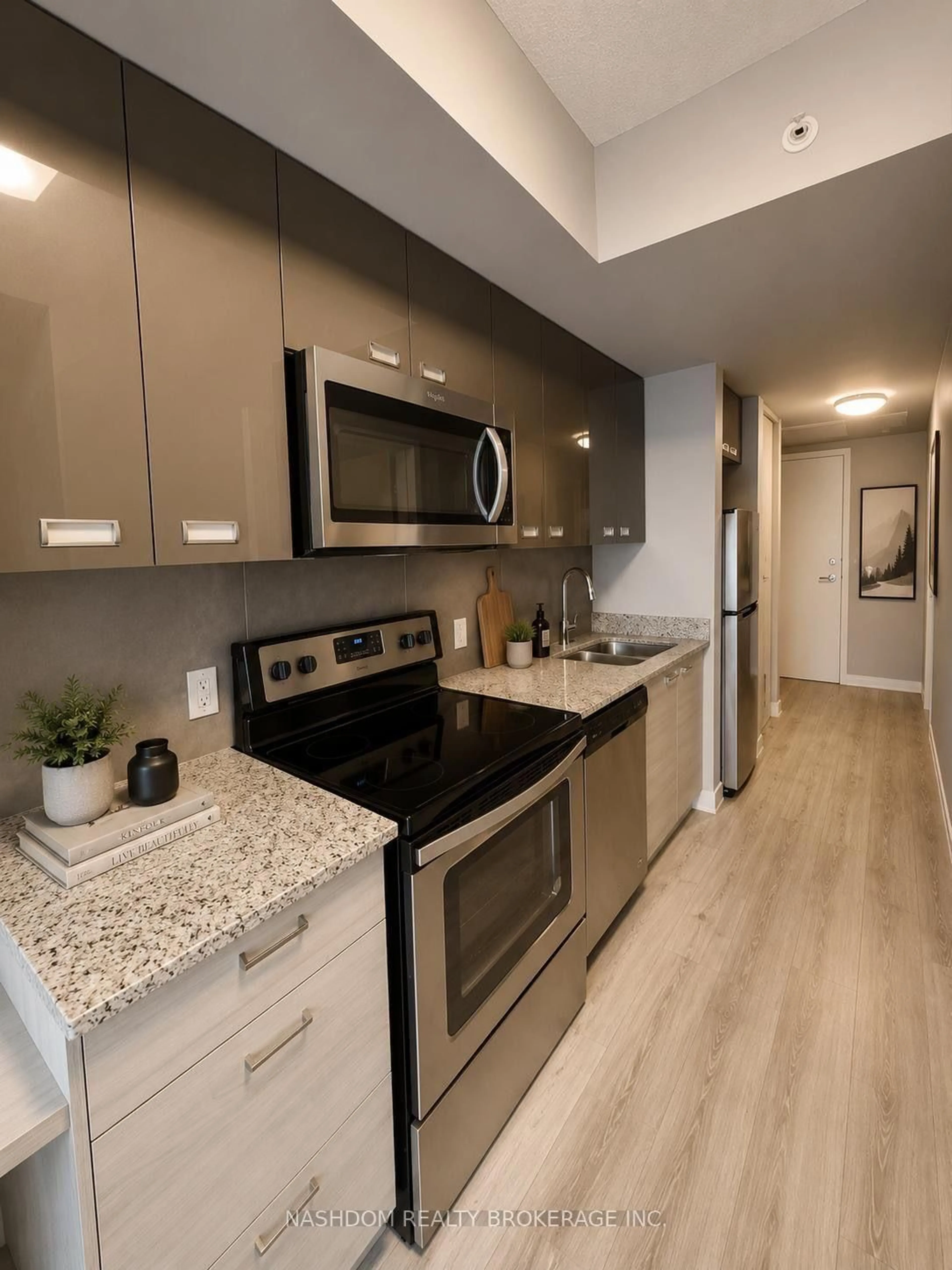 Open concept kitchen, unknown for 250 Albert St #311, Waterloo Ontario N2L 0H5
