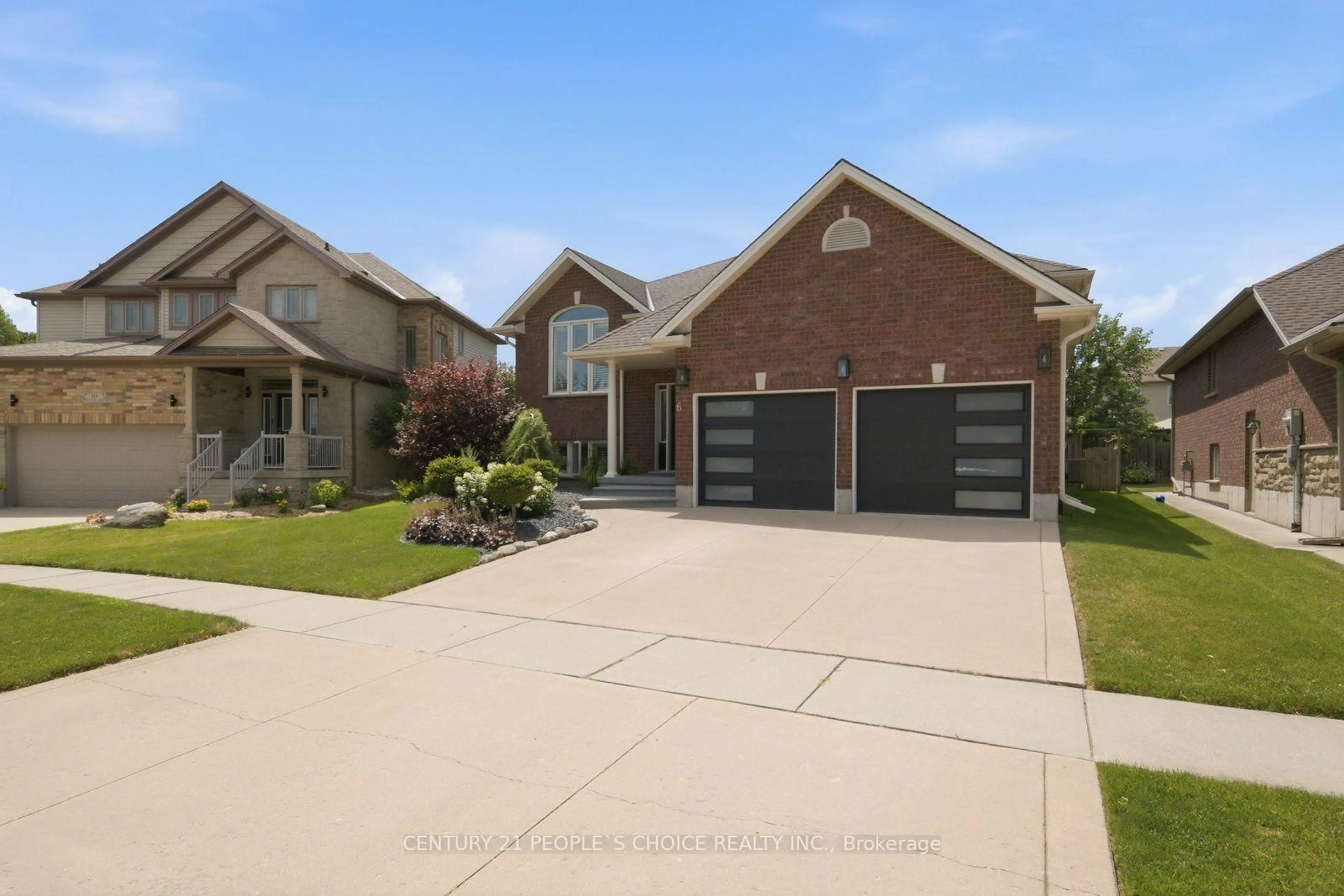 Home with brick exterior material, street for 6 Westview Crt, Woodstock Ontario N4T 0B8
