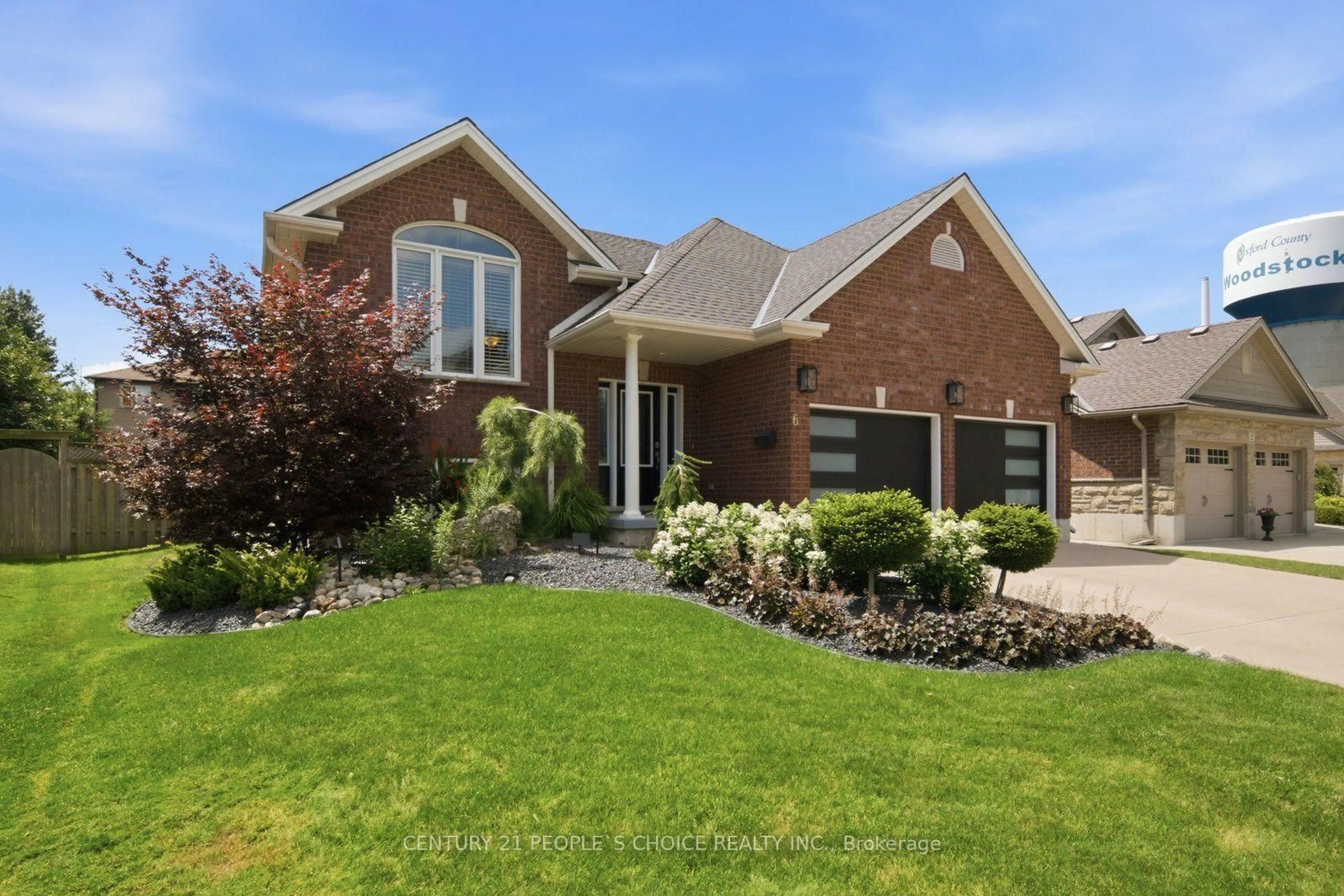 Home with brick exterior material, street for 6 Westview Crt, Woodstock Ontario N4T 0B8