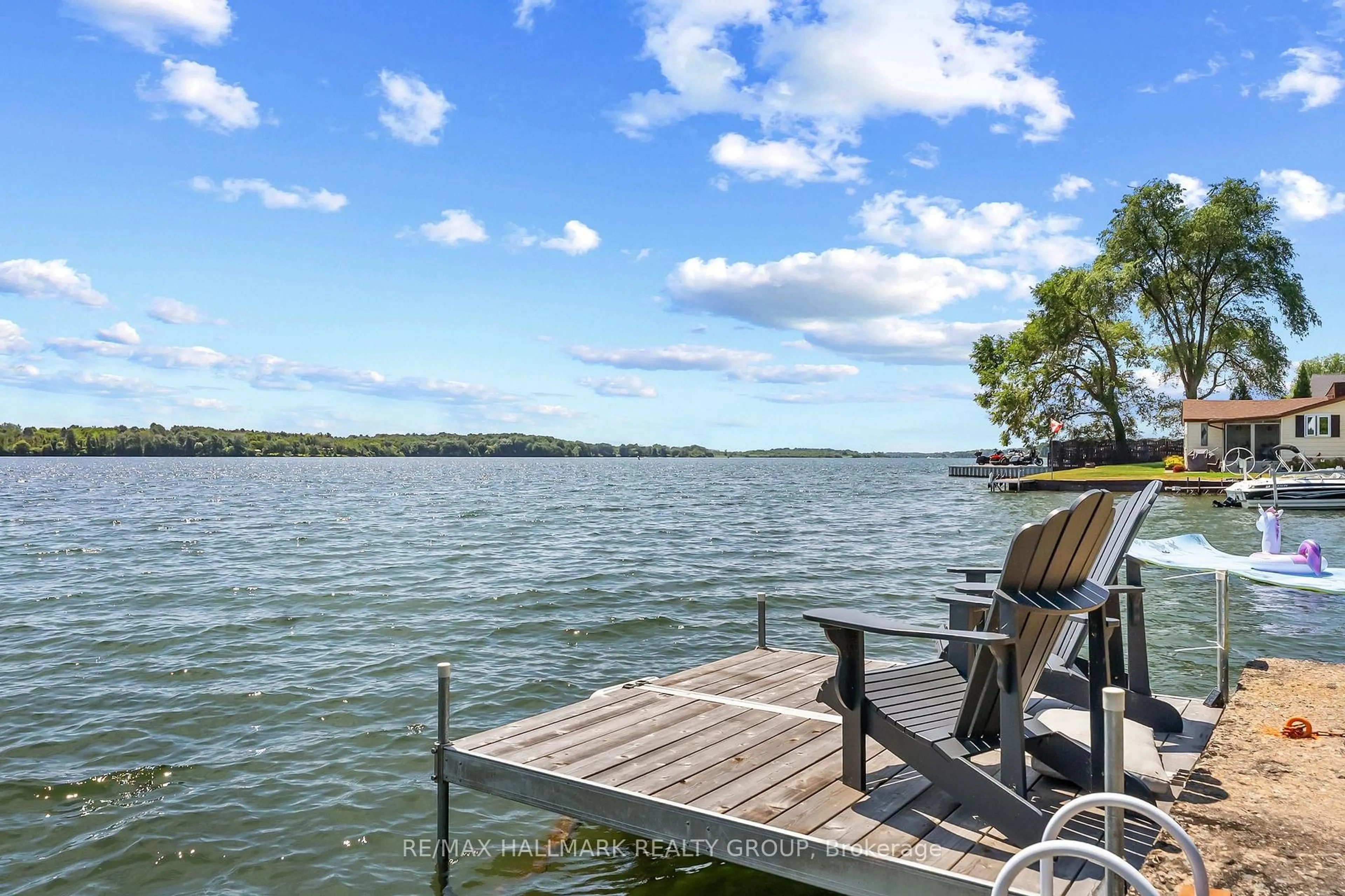 Patio, water/lake/river/ocean view for 18407 County 2 Rd, South Glengarry Ontario K6H 5R5