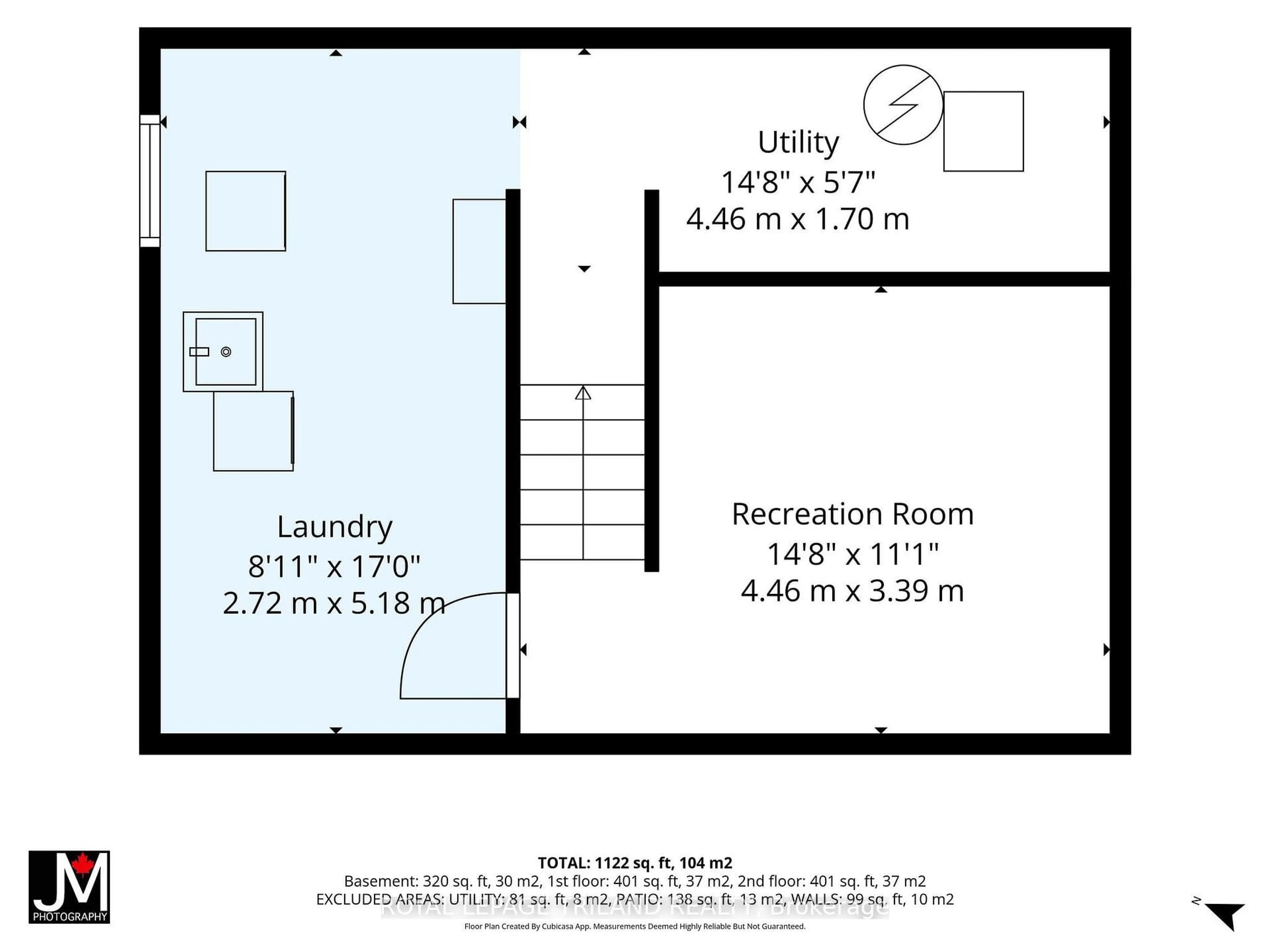 Floor plan for 70 Fiddlers Green Rd #104, London North Ontario N6H 4R4