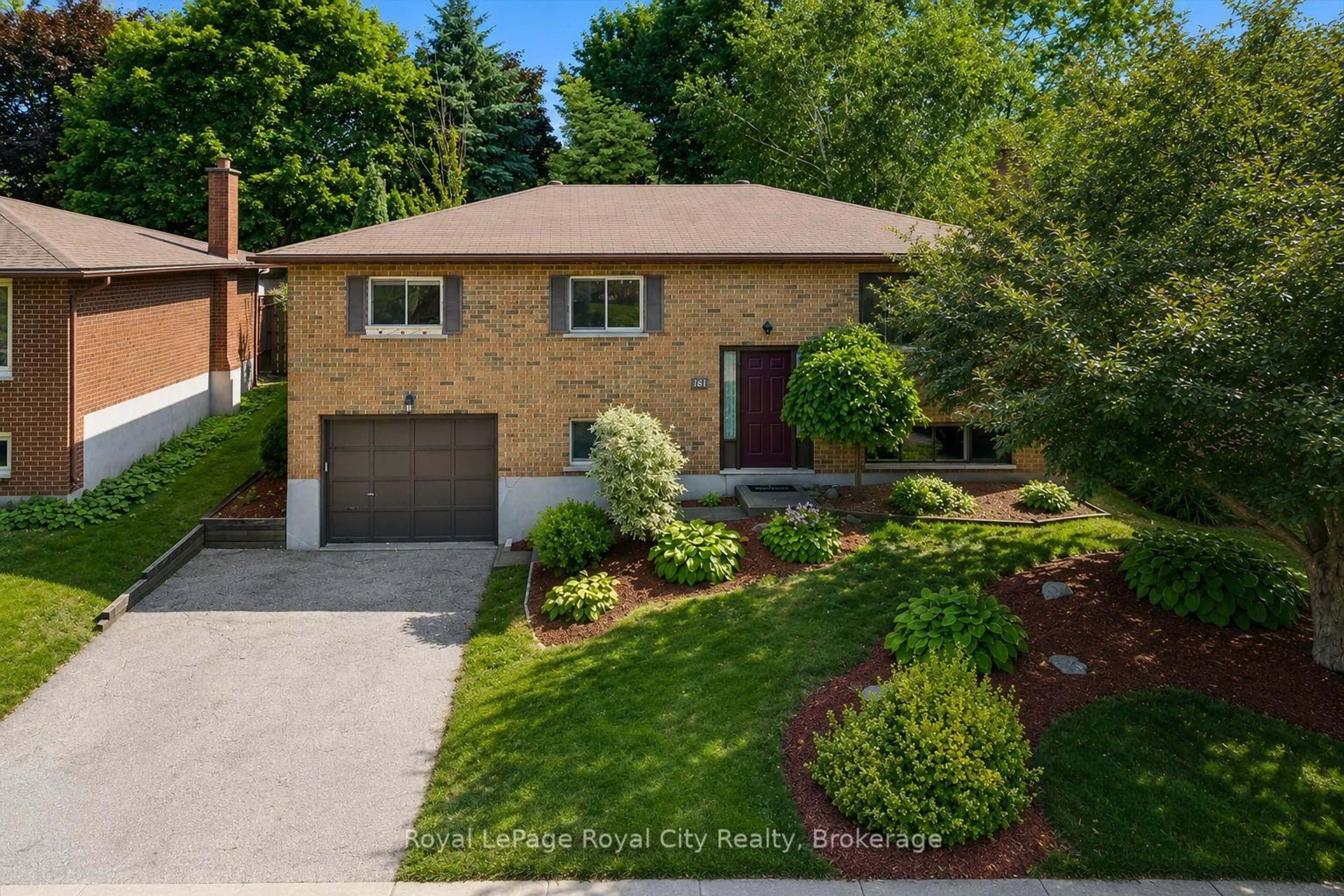 Home with brick exterior material, street for 181 Harvard Rd, Guelph Ontario N1G 4K4