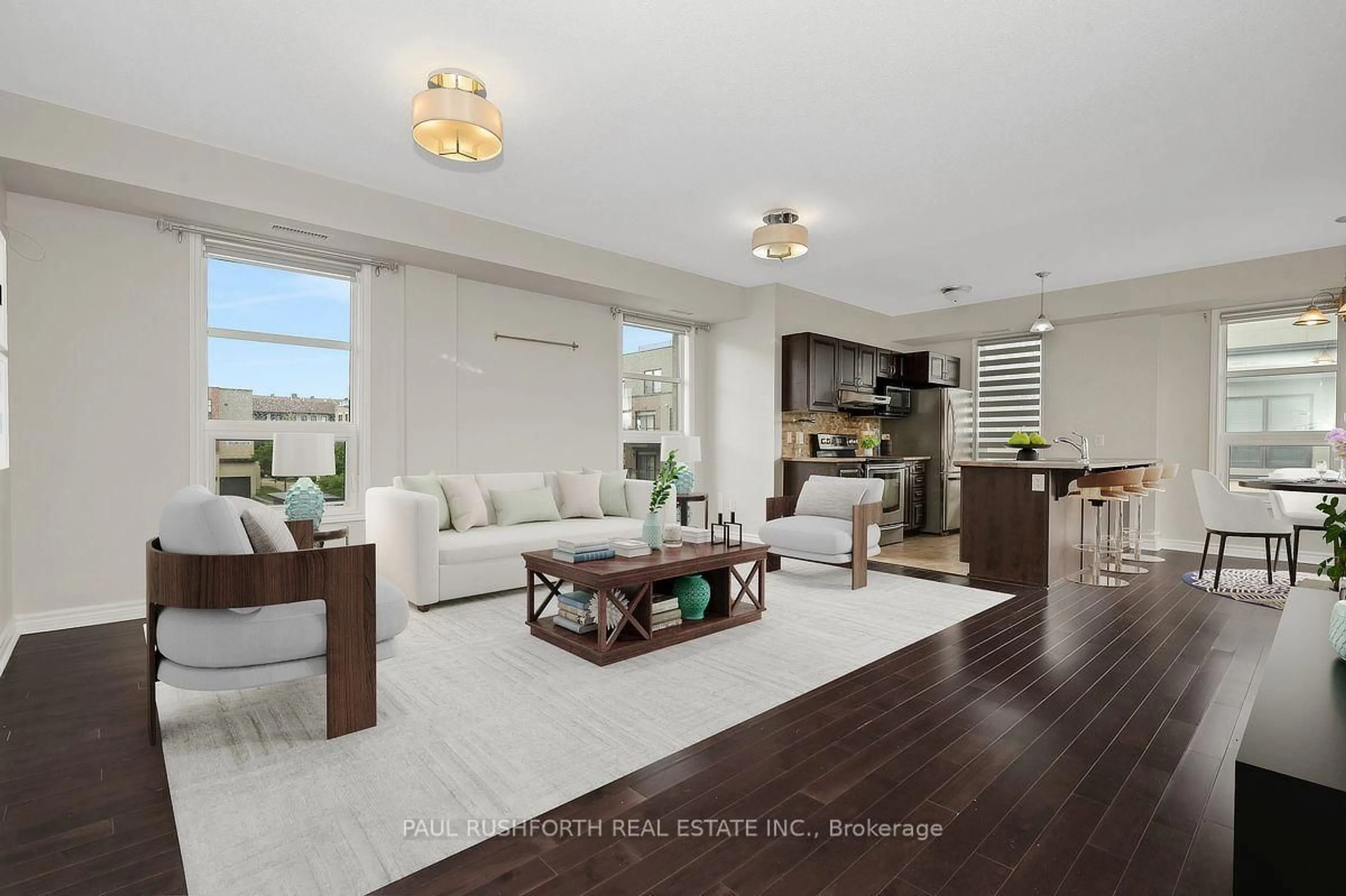 Living room with furniture, unknown for 200 Glenroy Gilbert Dr #304, Ottawa Ontario K2J 5W2