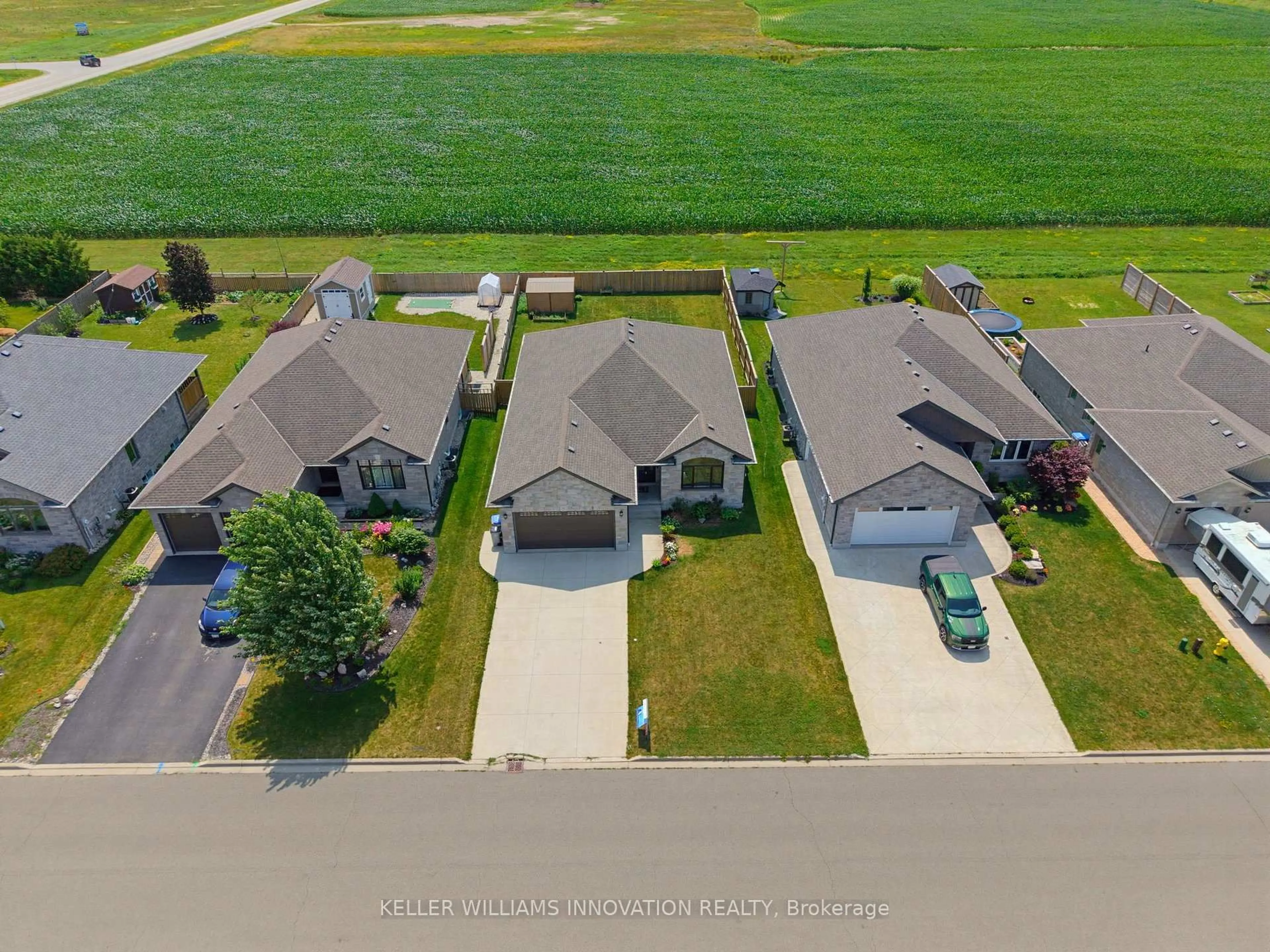 A pic from outside/outdoor area/front of a property/back of a property/a pic from drone, street for 200 Krotz St, North Perth Ontario N4W 0E1