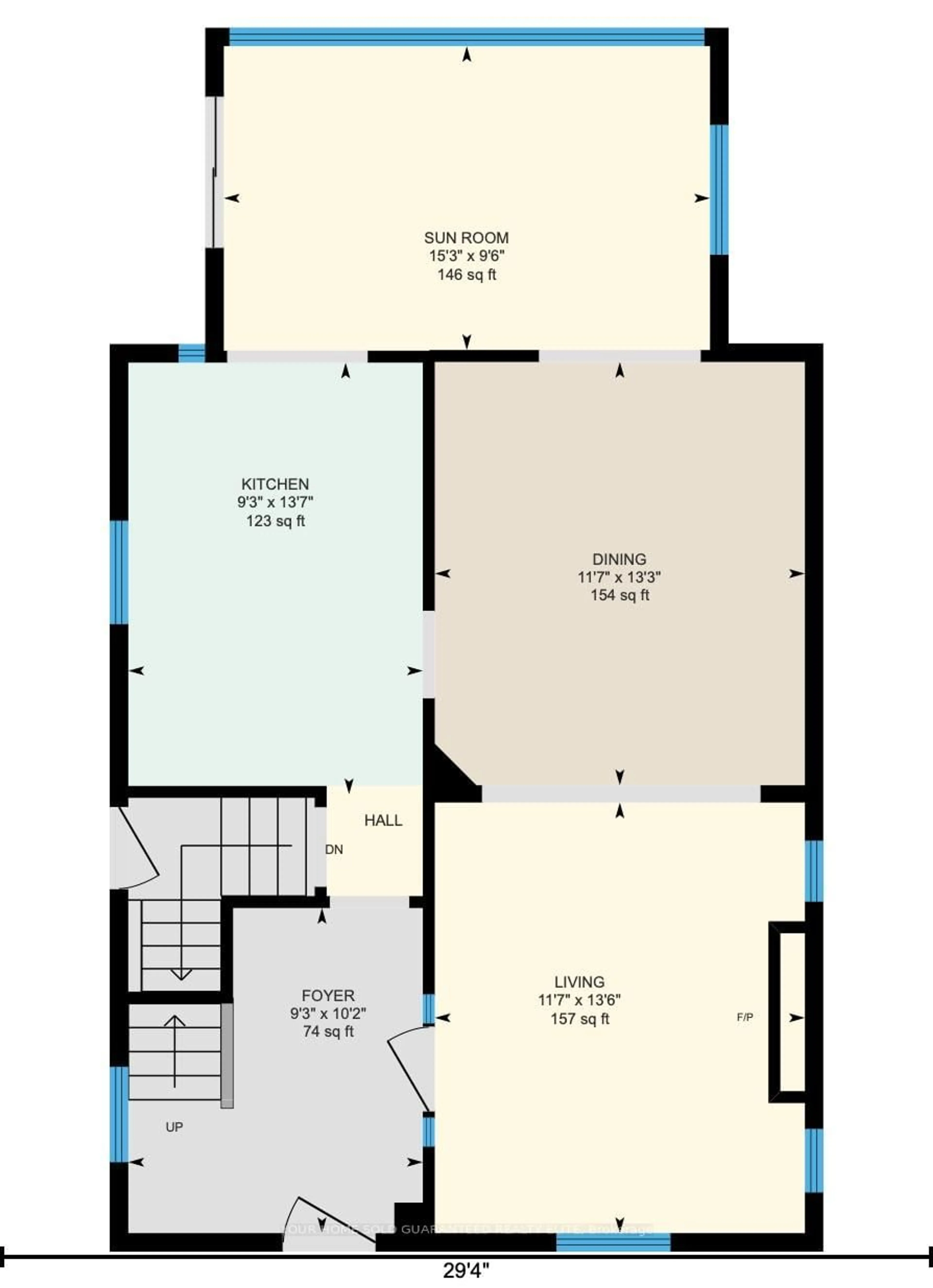 Floor plan for 14 Albert St, St. Catharines Ontario L2R 2G7