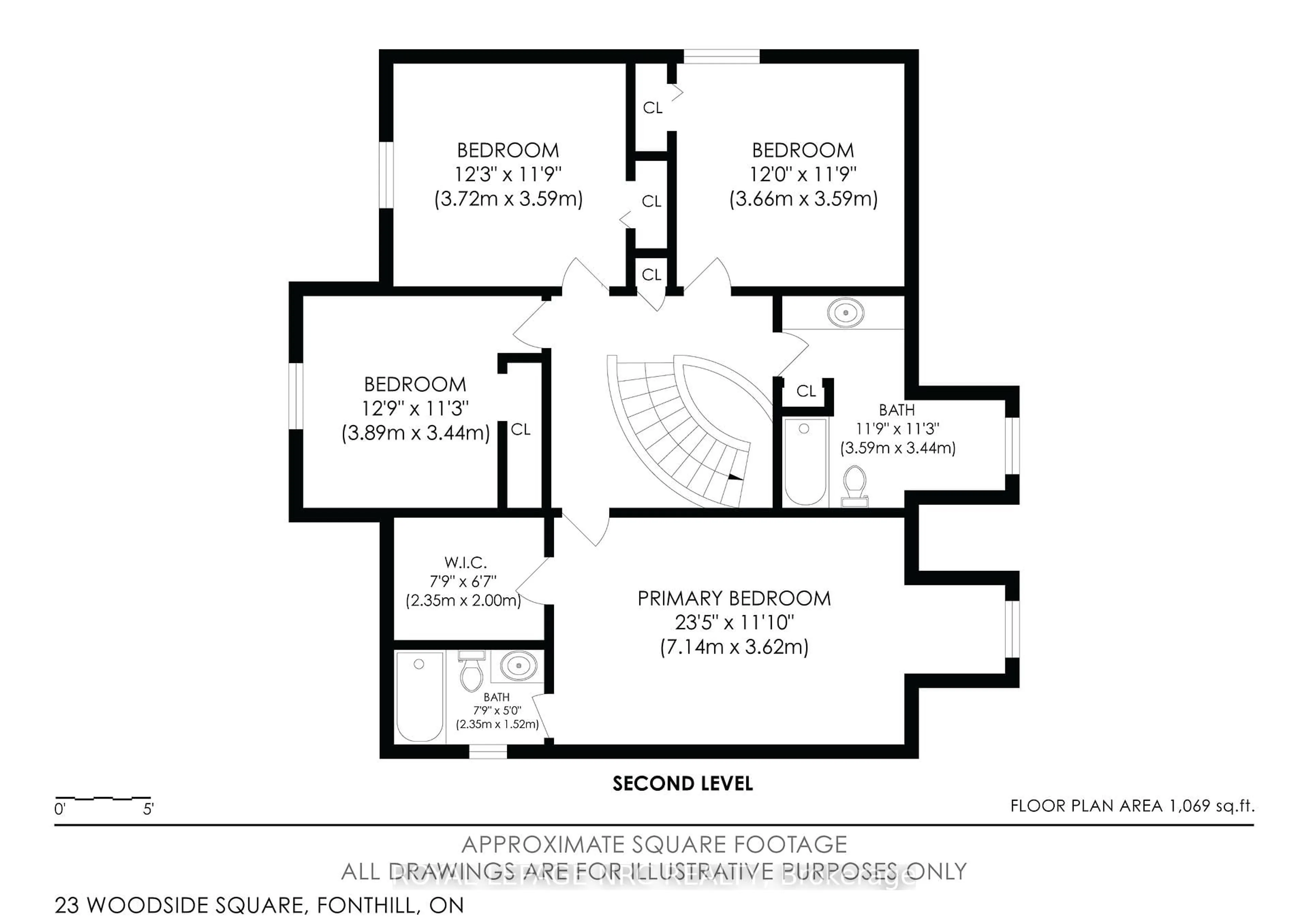 Floor plan for 23 Woodside Sq, Pelham Ontario L0S 1E4