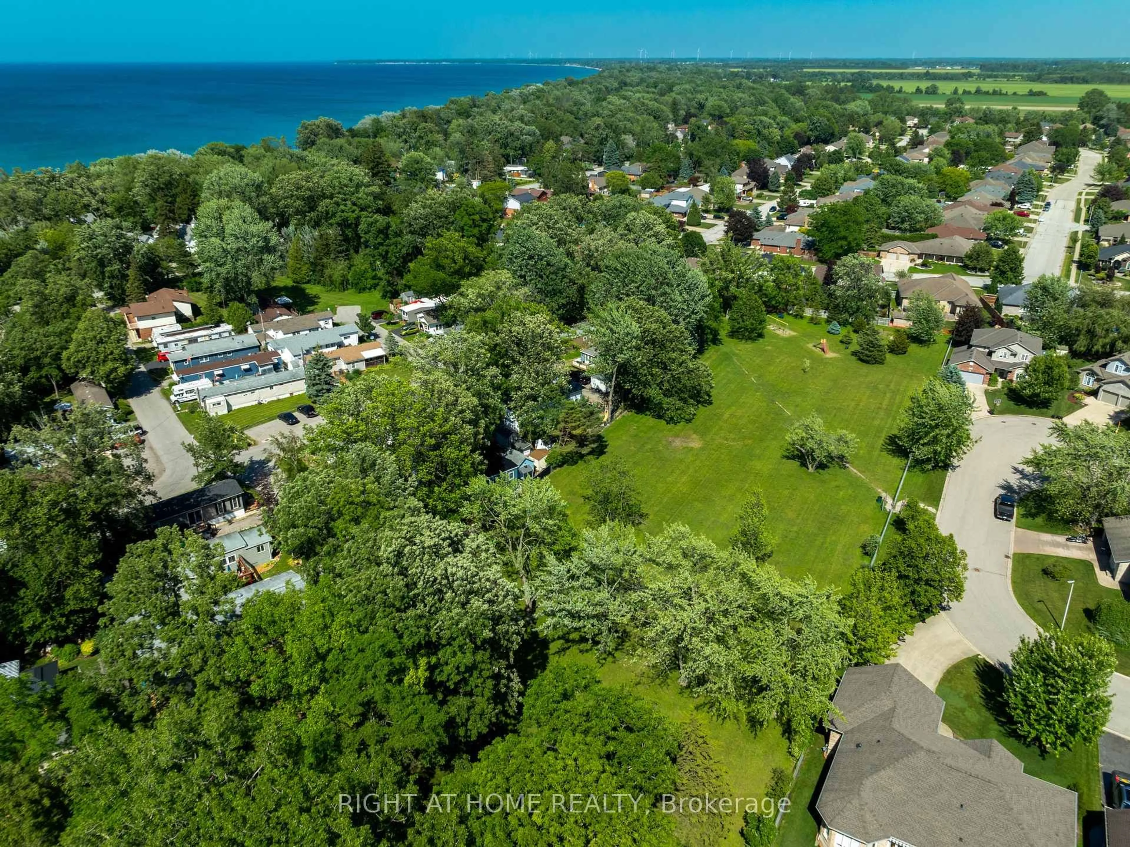 A pic from outside/outdoor area/front of a property/back of a property/a pic from drone, water/lake/river/ocean view for 2891 OLD LAKESHORE Rd, Sarnia Ontario N0N 1C0
