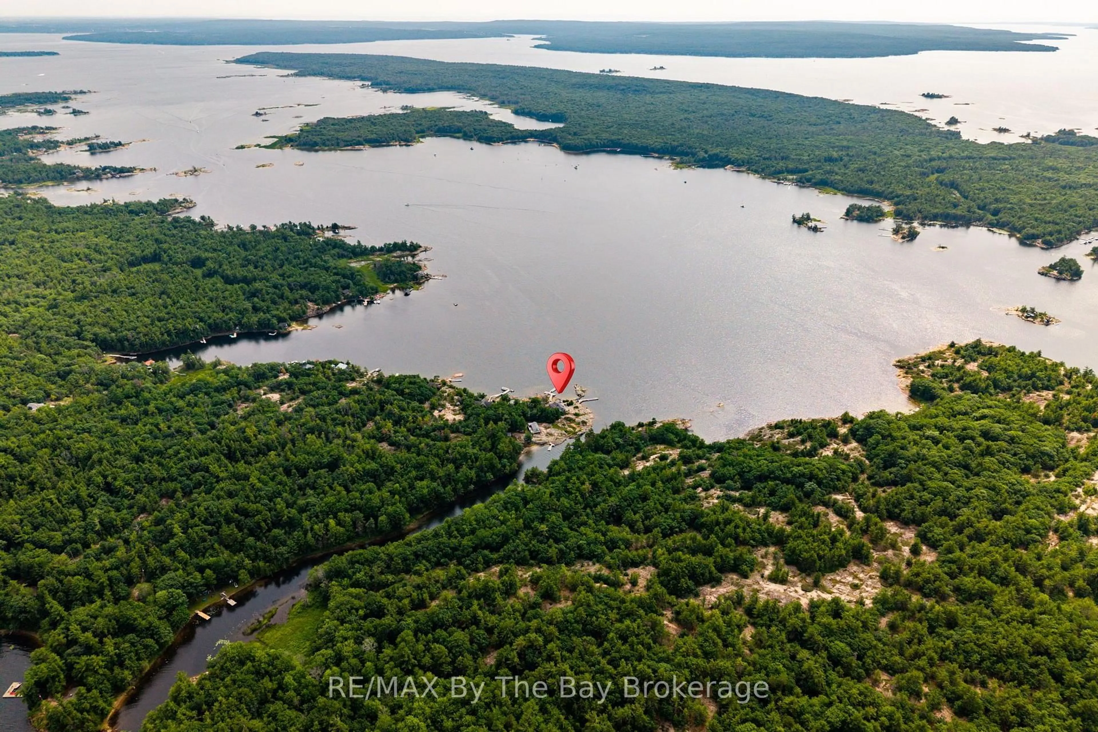 Picture of a map for 6686 Island 1040/Little Beausoleil Island, Georgian Bay Ontario P0E 1E0