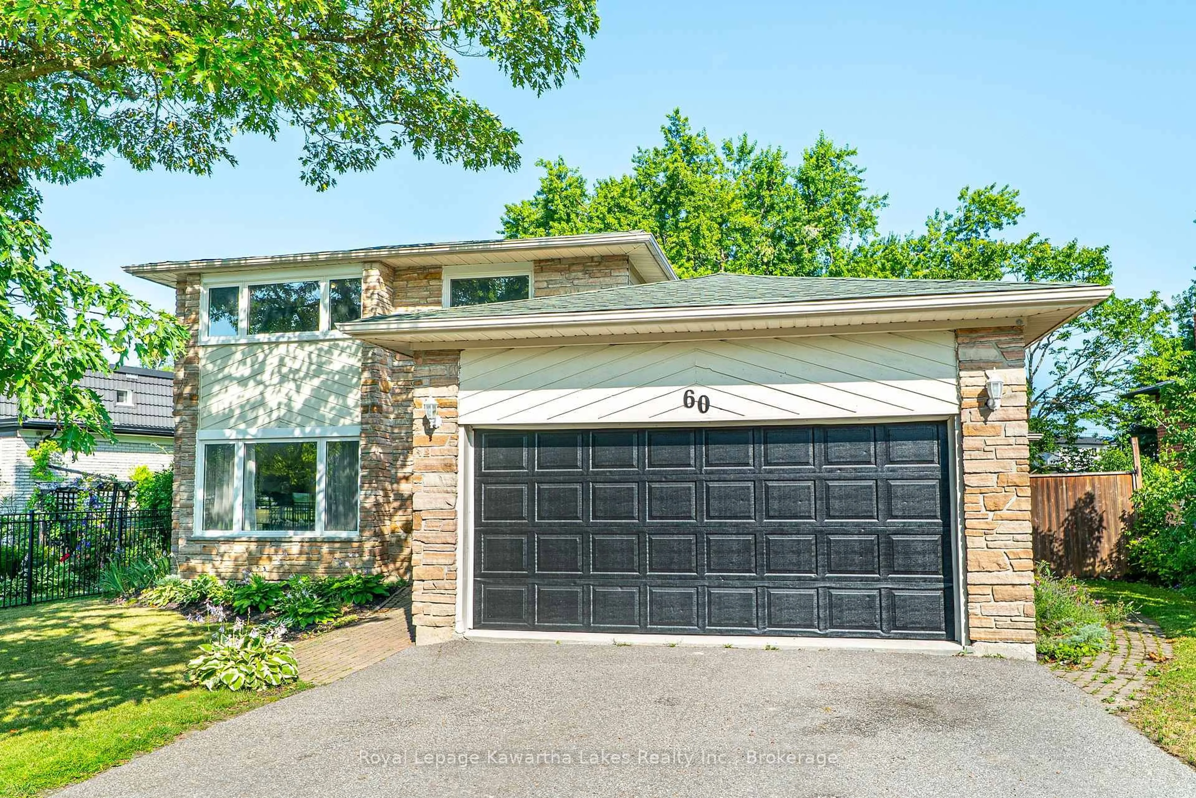 Home with brick exterior material, street for 60 Sanderling Cres, Kawartha Lakes Ontario K9V 4N2