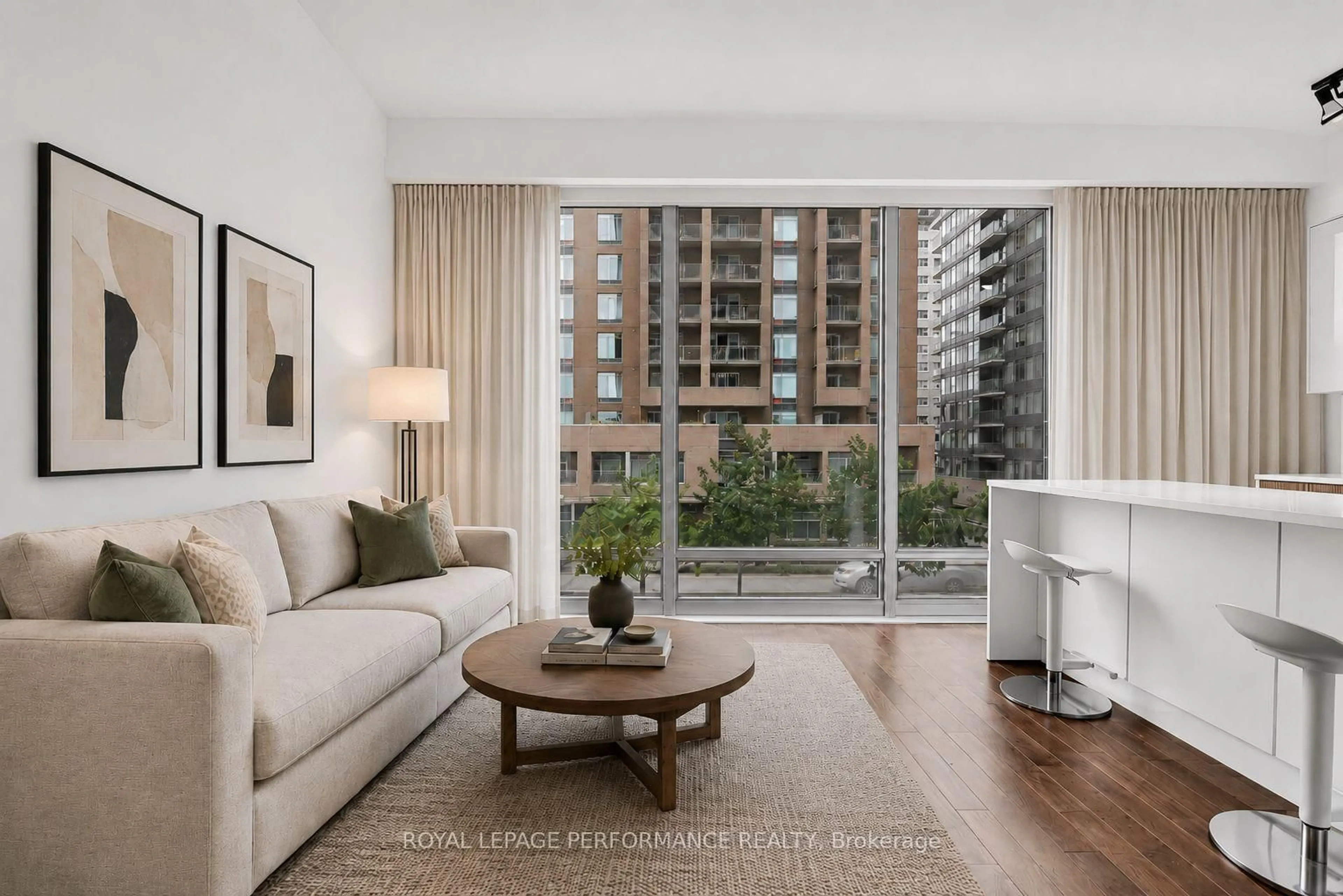 Living room with furniture, unknown for 111 Champagne Ave #202, Ottawa Ontario K1S 5V3