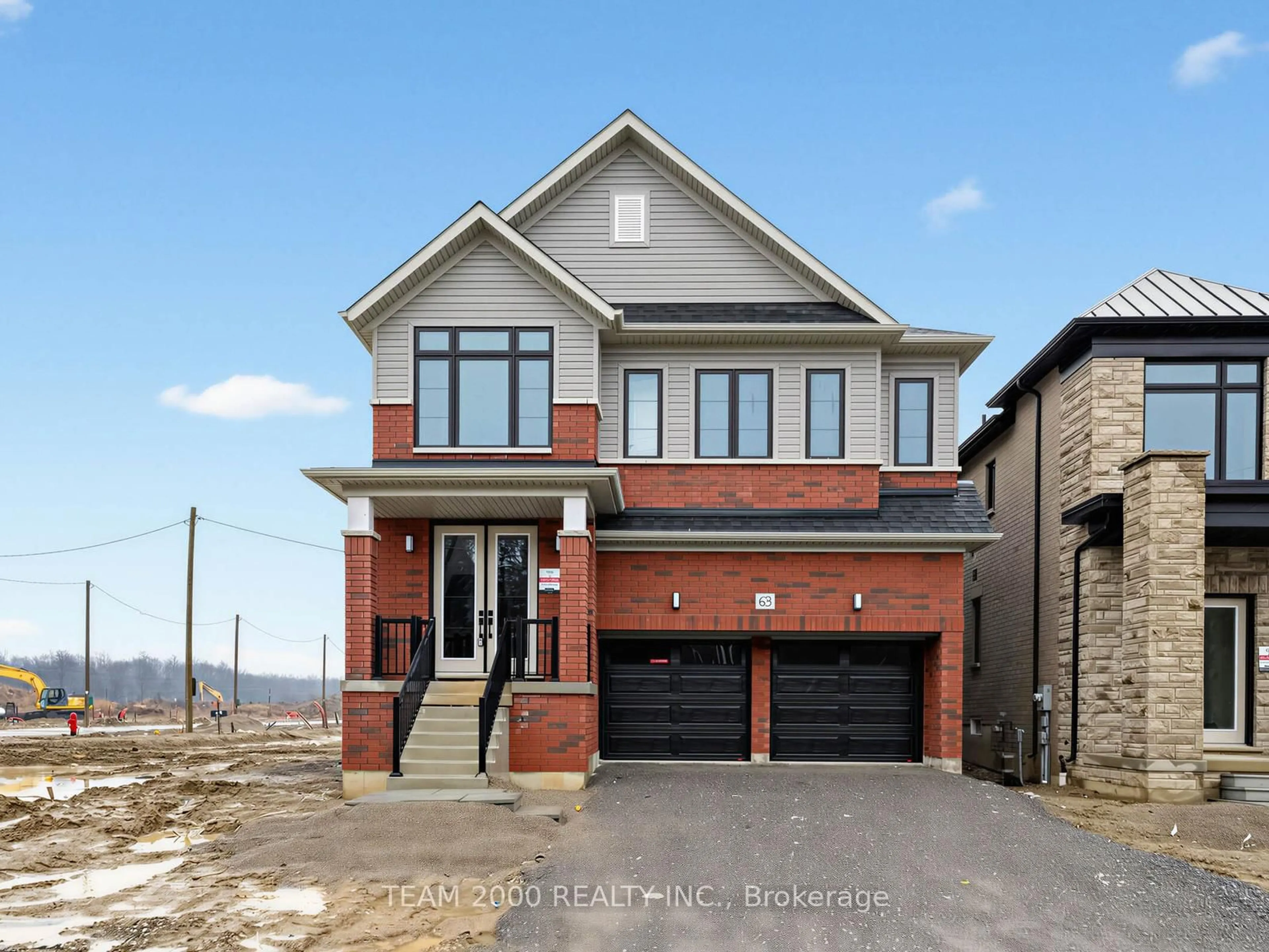 Home with brick exterior material, street for 63 Awrey Terr, Hamilton Ontario L0R 1C0