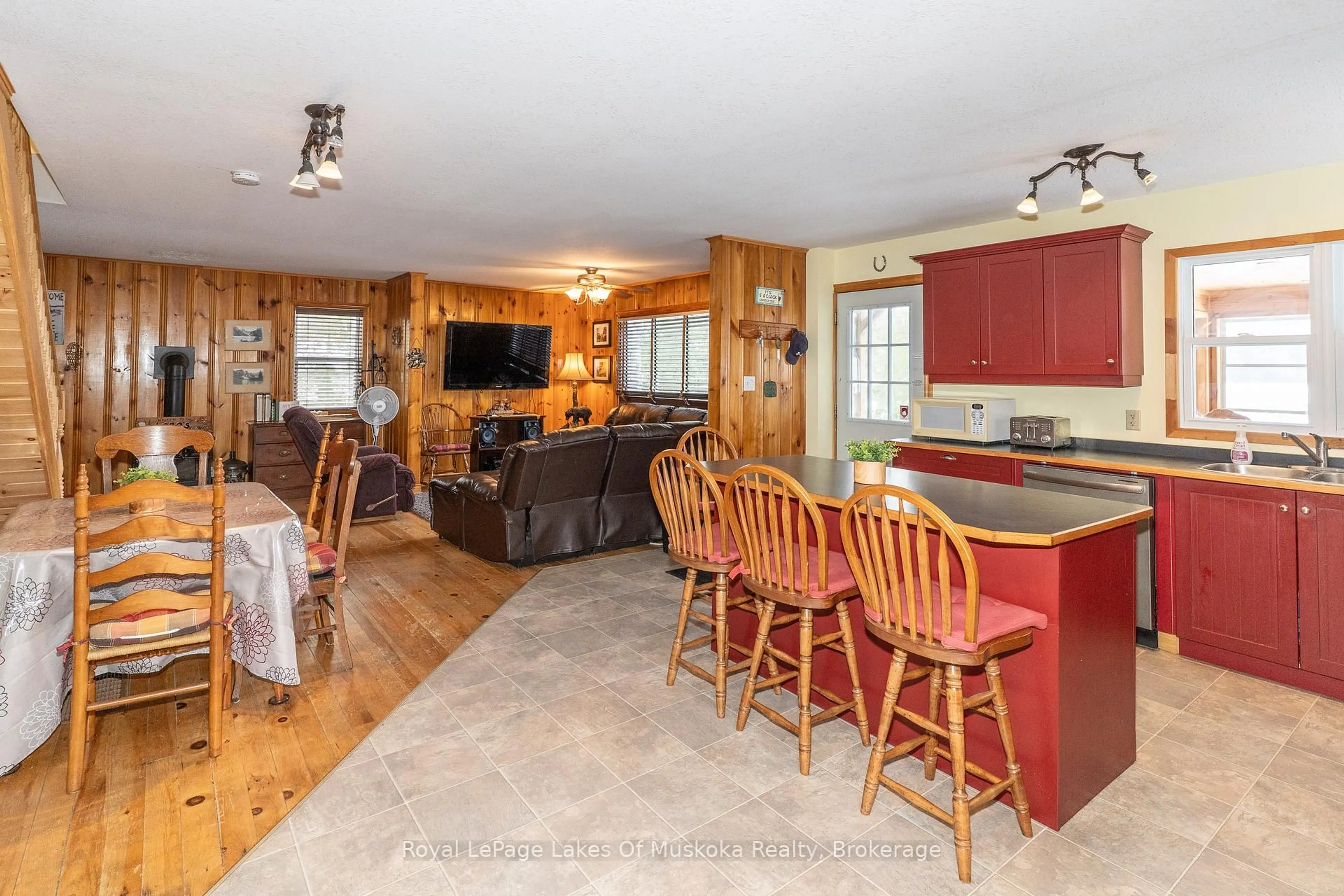 Open concept kitchen, unknown for 1012 Goodlife Lane, Algonquin Highlands Ontario P0A 0A8