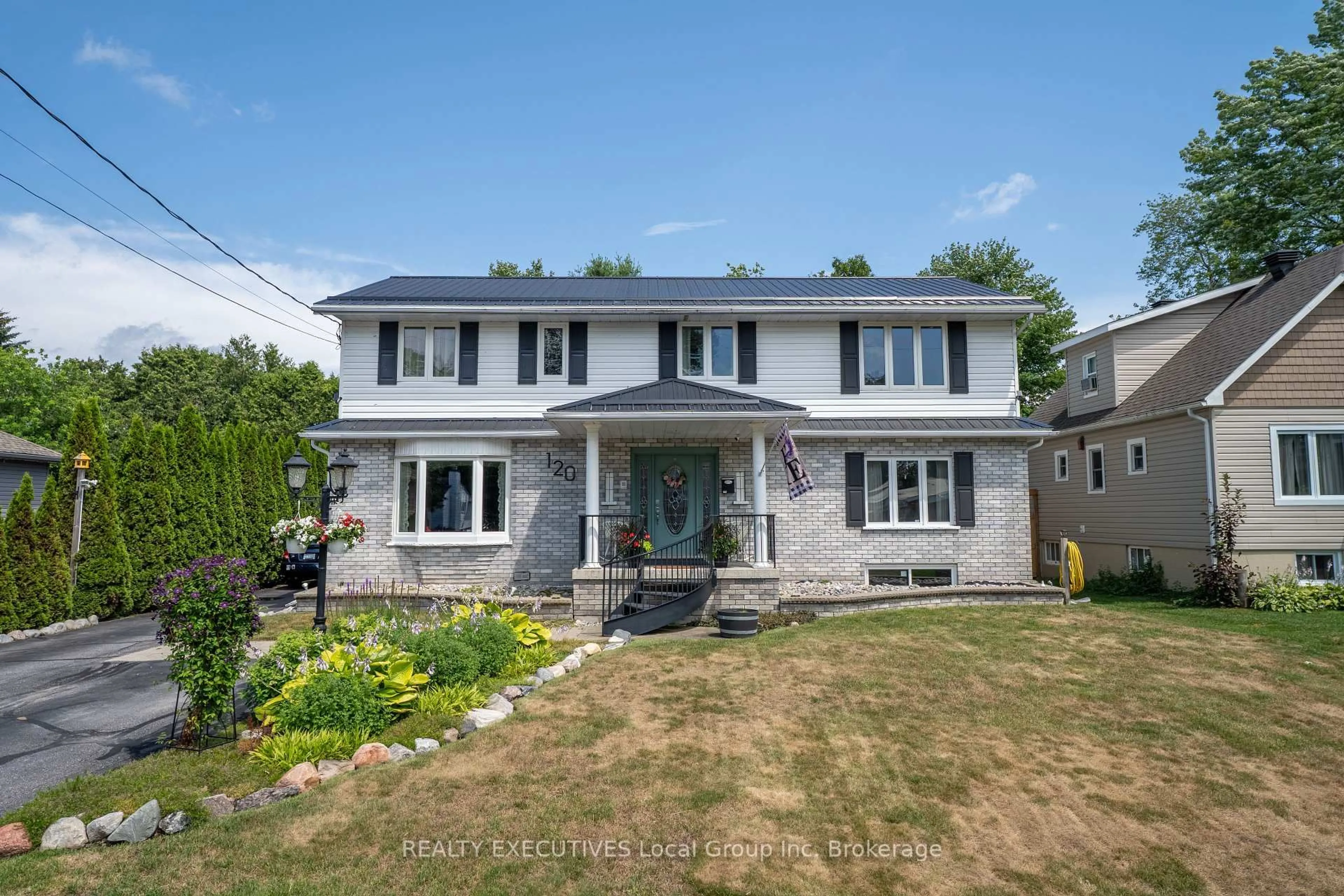 Home with brick exterior material, street for 120 Campbell Ave, North Bay Ontario P1A 1V9