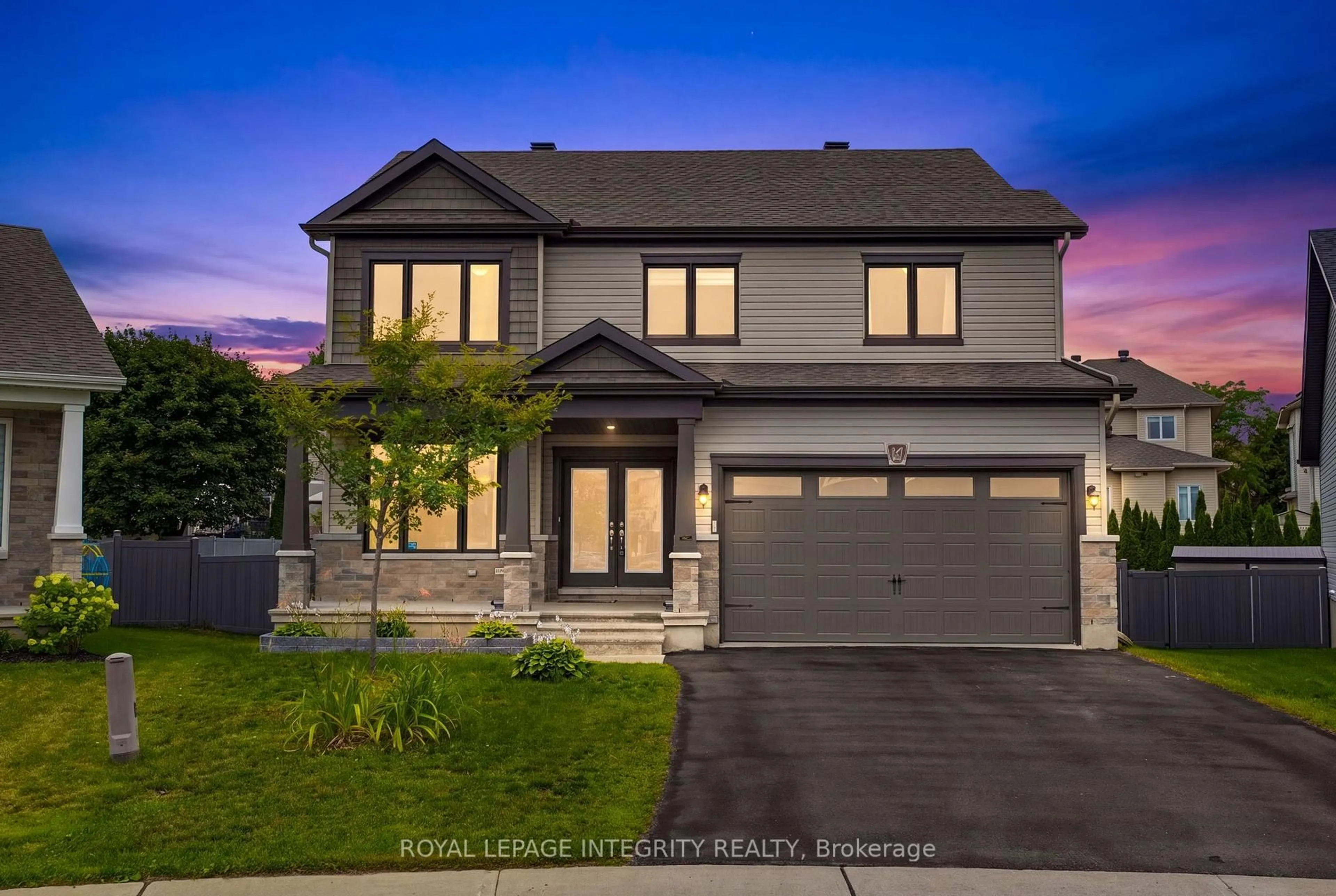 Home with brick exterior material, street for 127 Hickstead Way, Ottawa Ontario K2S 0Z5