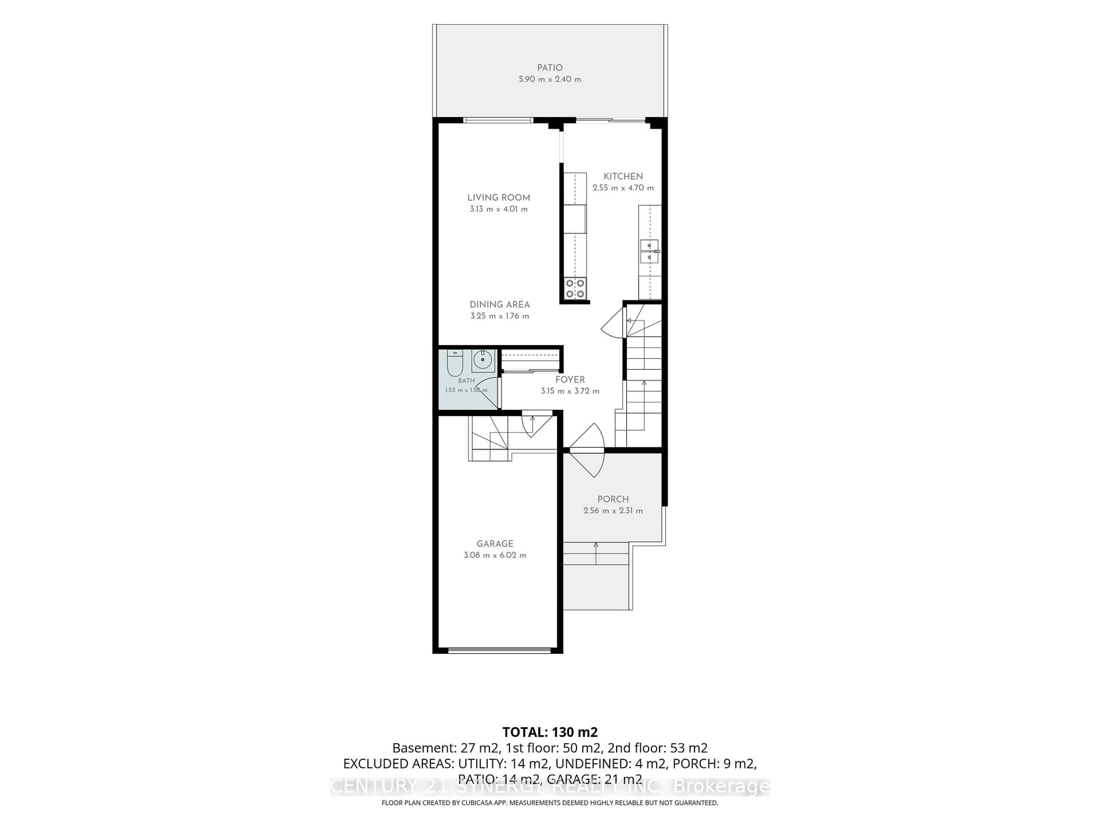 Floor plan for 757 Clearcrest Cres, Ottawa Ontario K4A 3E7