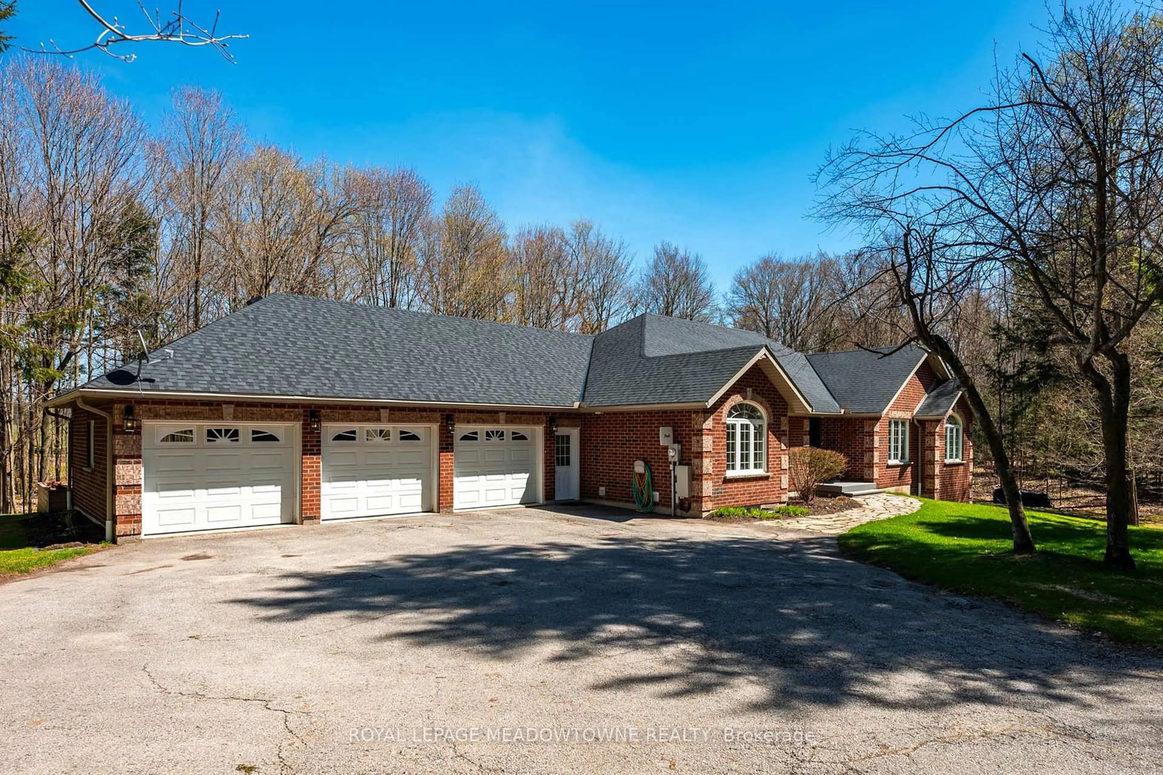 Home with brick exterior material, street for 834603 4th Line Ehs, Mono Ontario L9W 5Z7