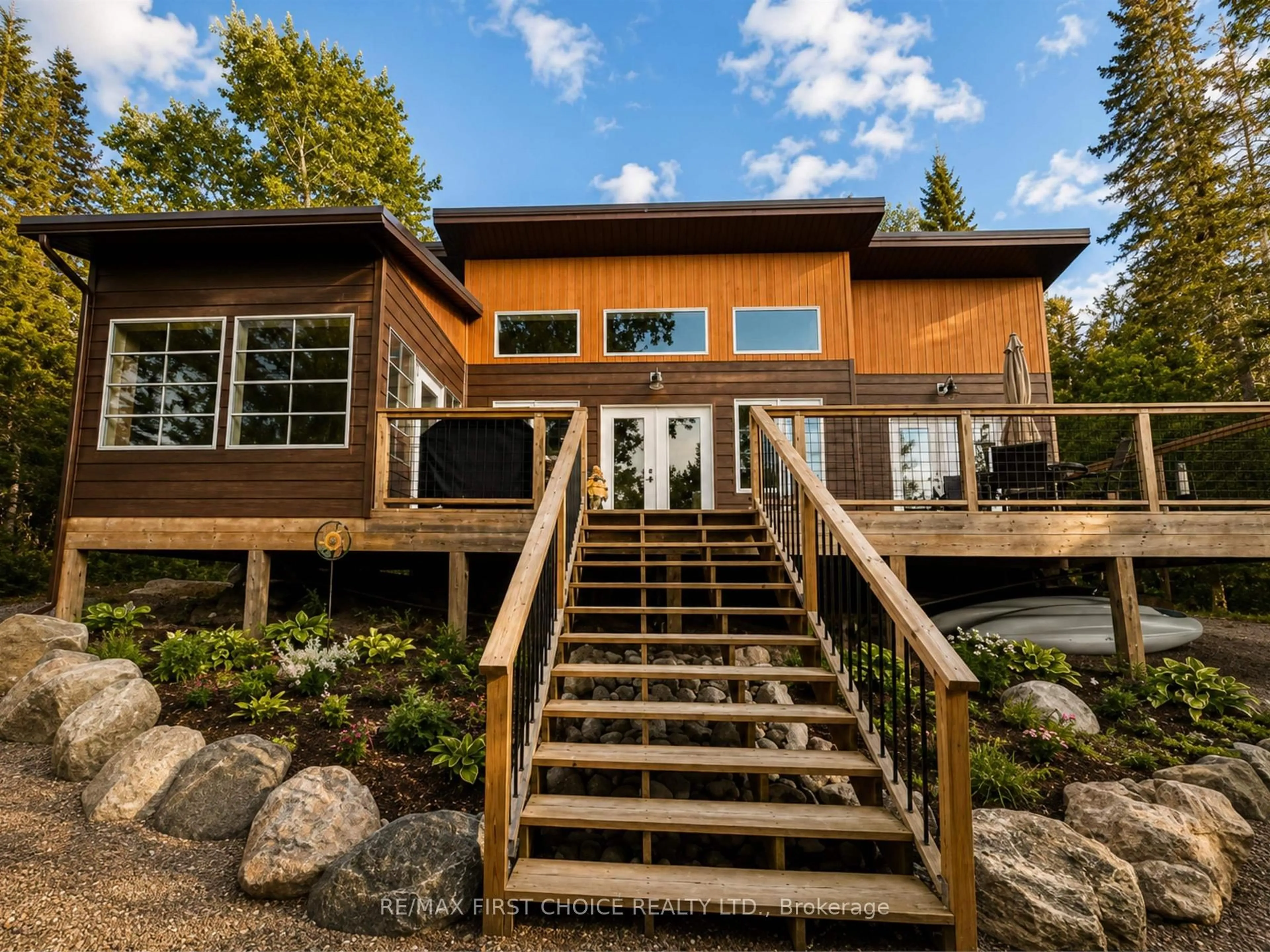 Home with brick exterior material, mountain view for Lot 2 Big Pine Tr, Rainy River Remote Area Ontario P9A 0A1