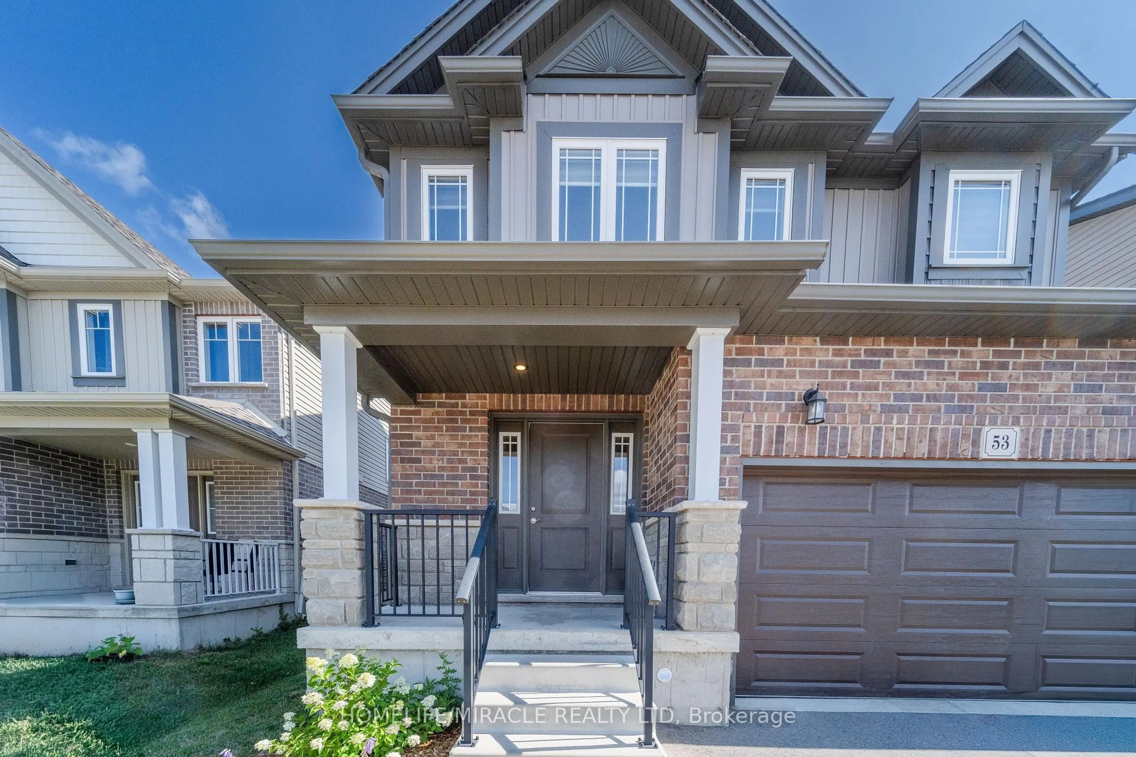Home with brick exterior material, street for 53 Robertson Dr, Stratford Ontario N5A 0J6