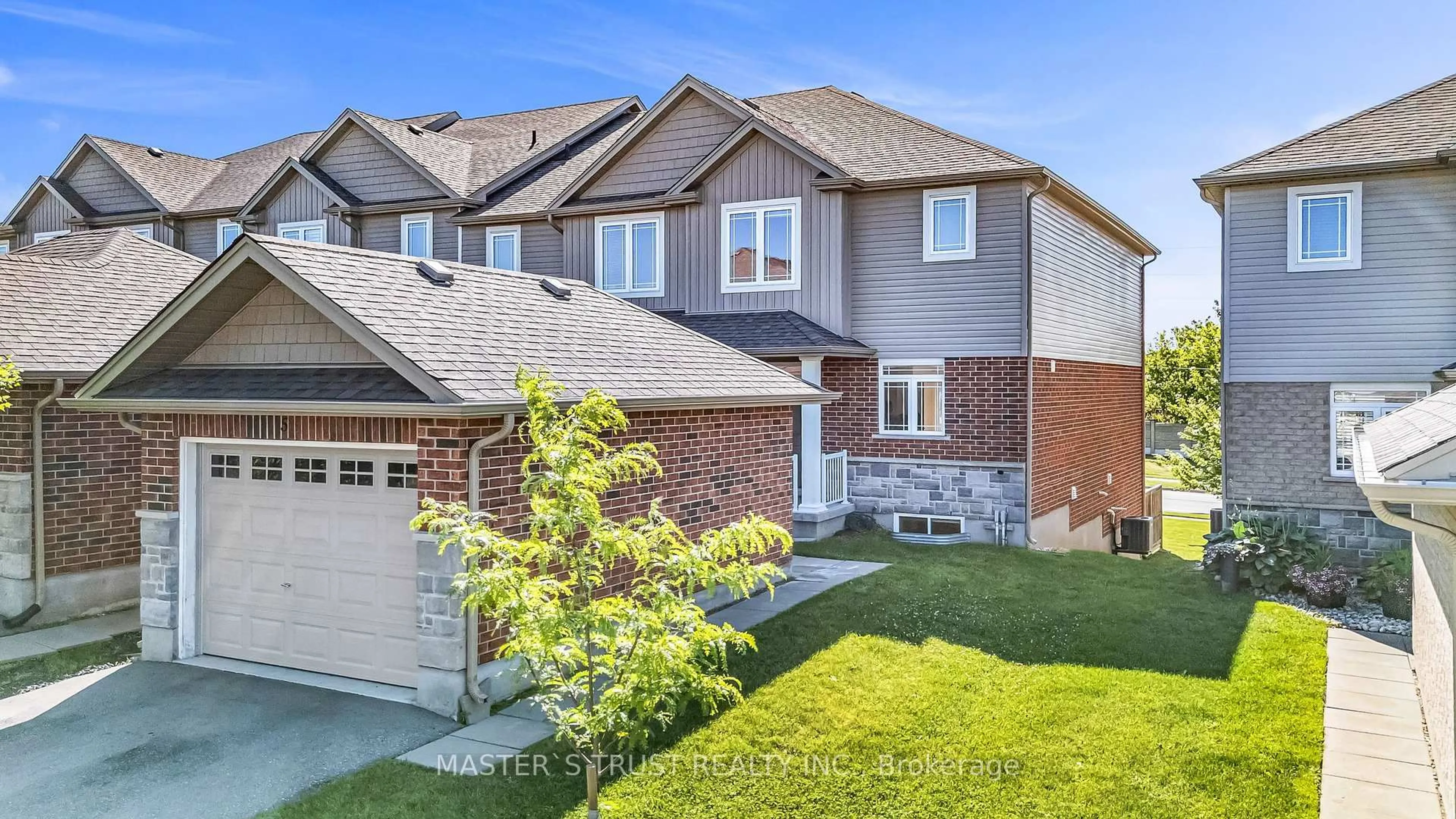 Home with brick exterior material, street for 9 Amos Dr #5, Guelph Ontario N1L 0M3