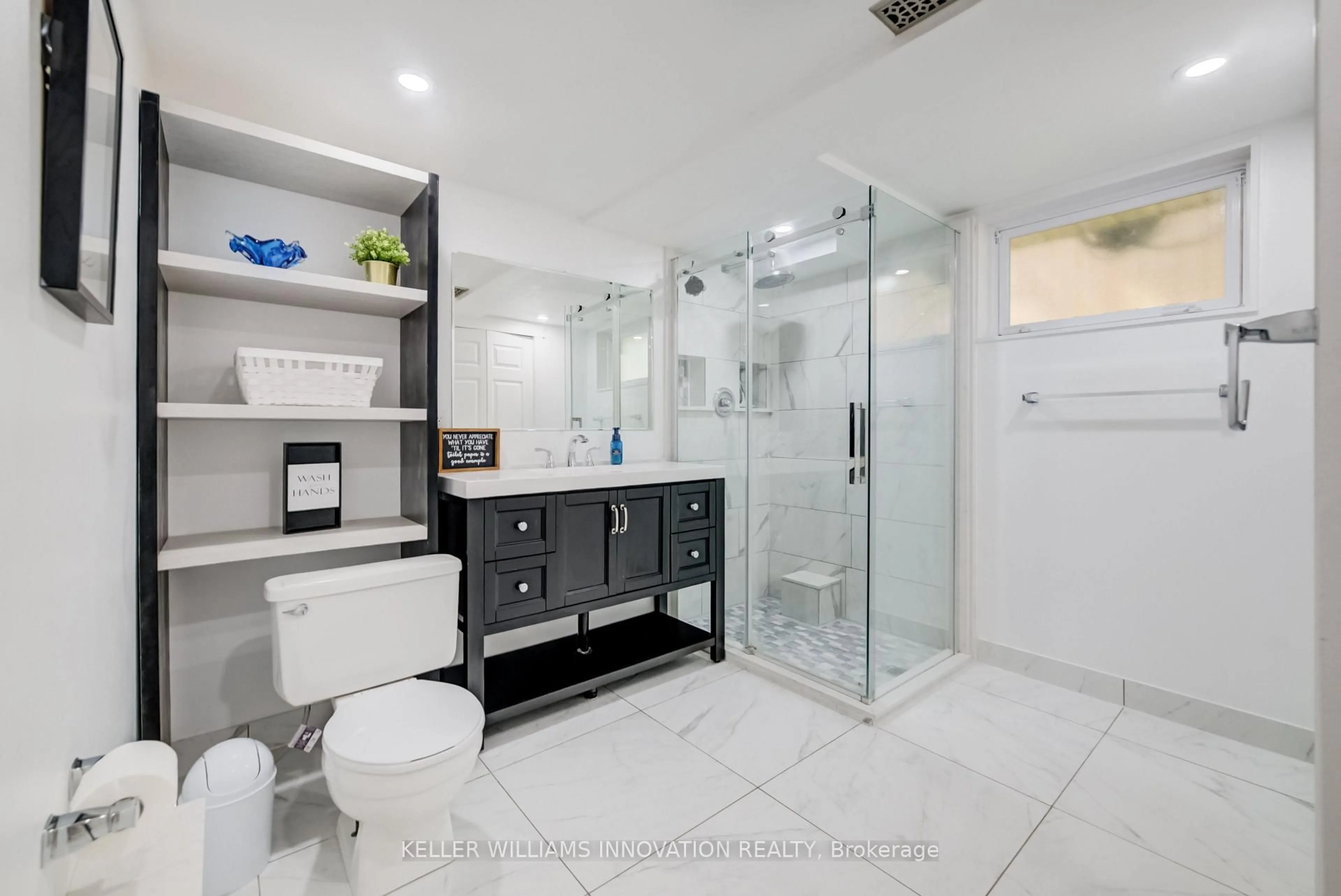 Contemporary bathroom, ceramic/tile floor for 85 Foxhunt Rd, Waterloo Ontario N2K 2R8