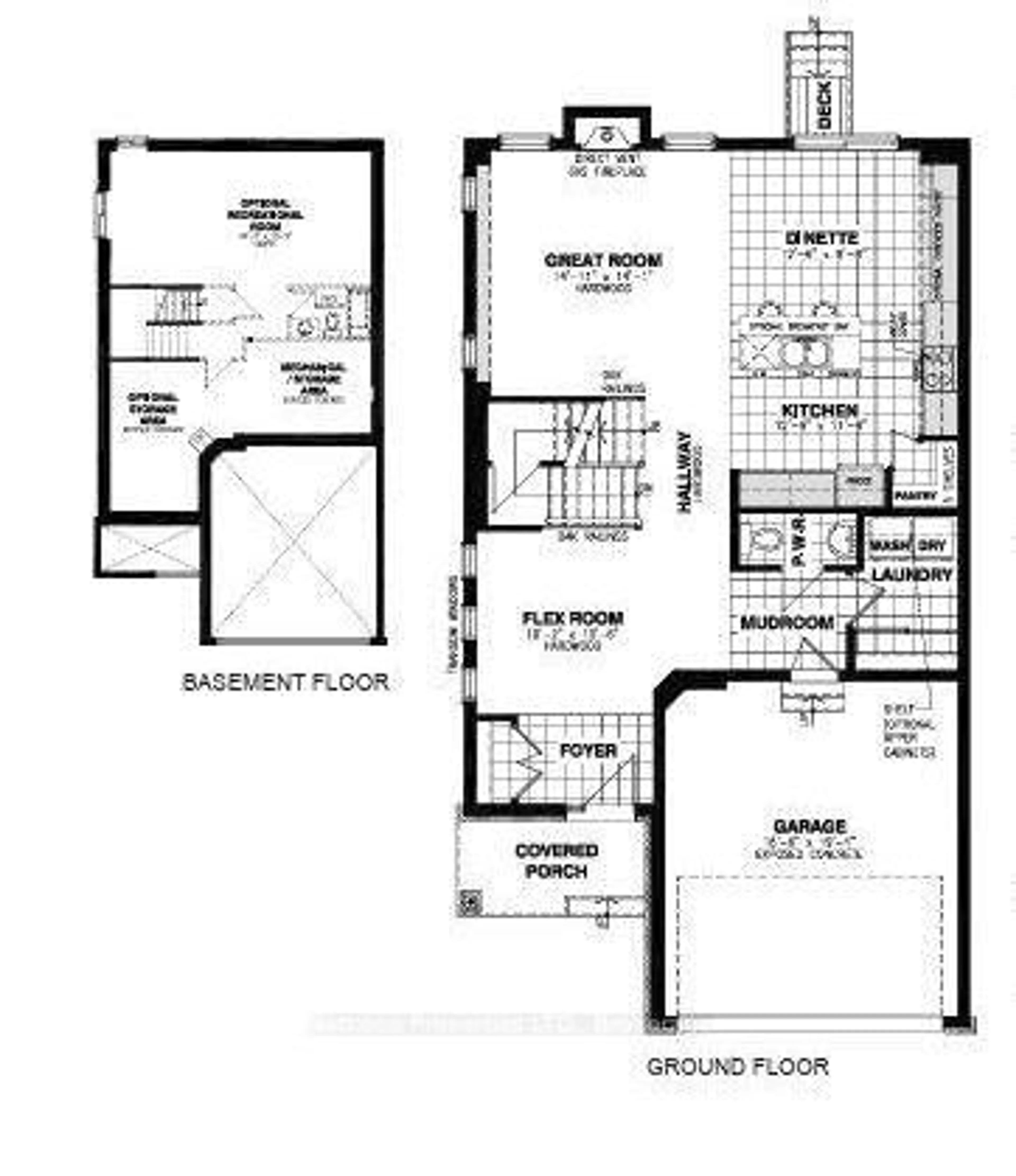 Floor plan for 250 Sam Ave, Russell Ontario K0A 1W0