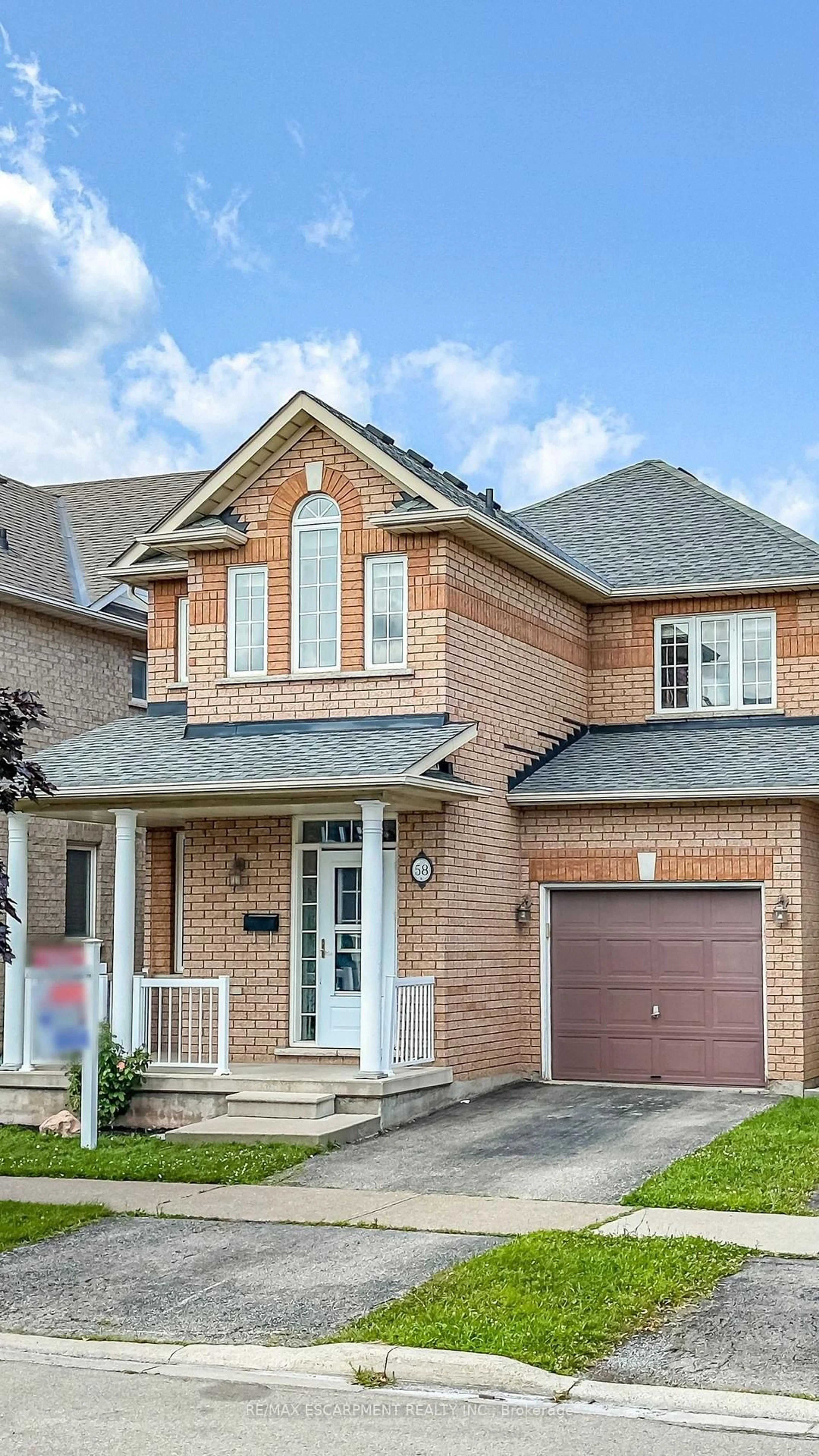 Home with brick exterior material, street for 58 Peachwood Cres, Hamilton Ontario L8E 5Z8