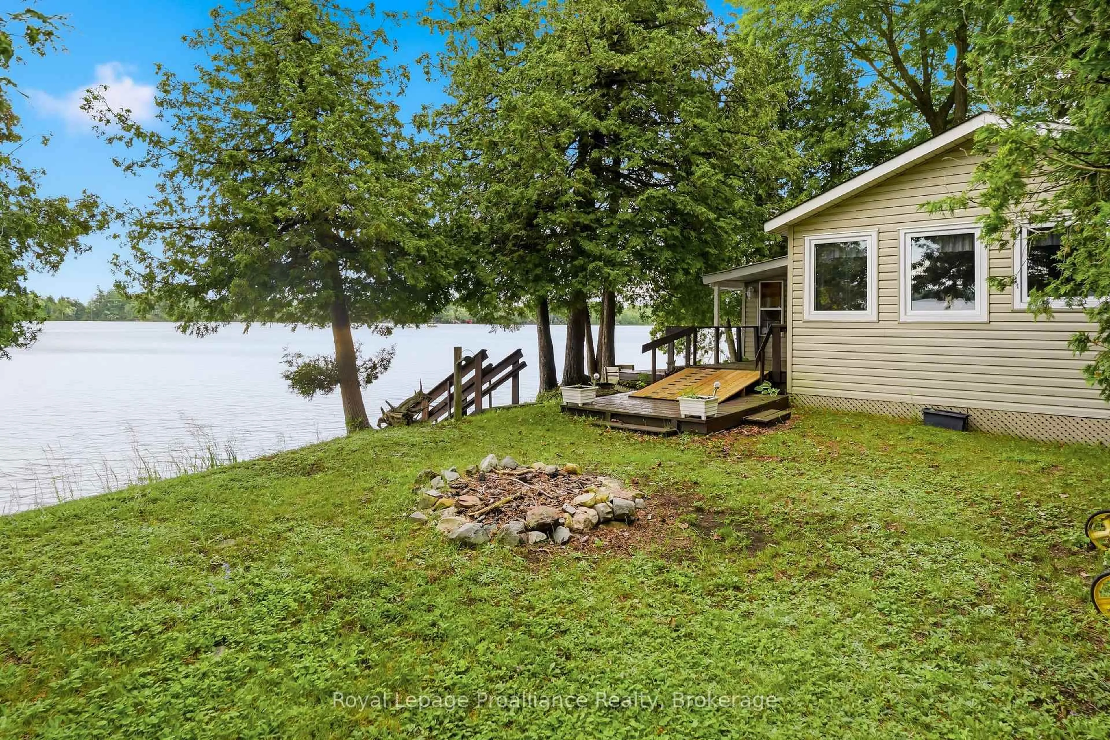 Patio, water/lake/river/ocean view for 188 North Beaver Lake Rd, Tamworth Ontario K0K 3G0
