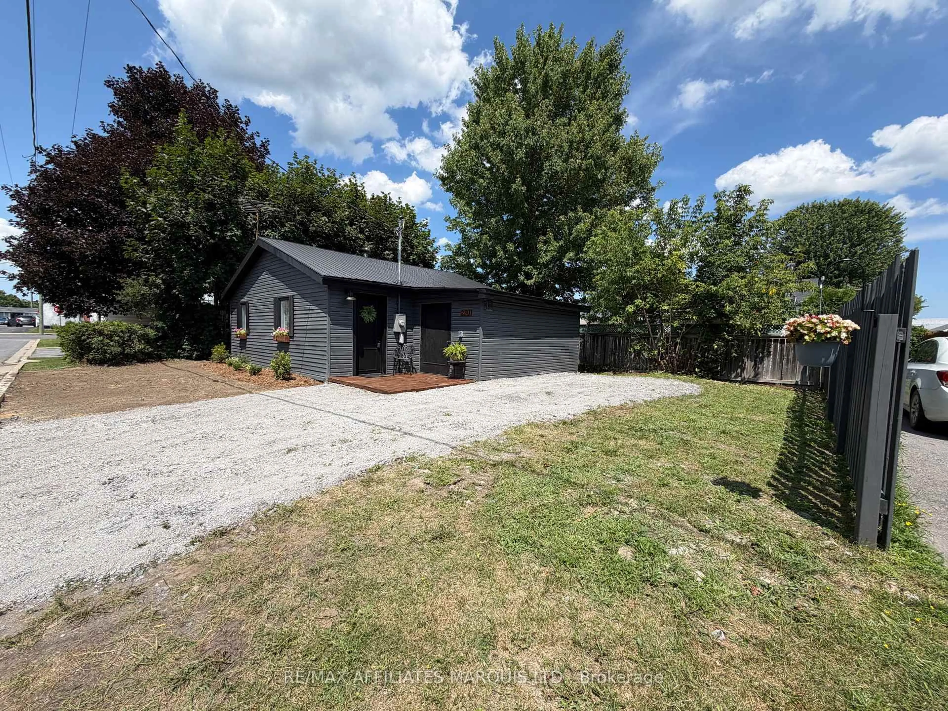 A pic from outside/outdoor area/front of a property/back of a property/a pic from drone, street for 230 Boundary Rd, North Glengarry Ontario K0C 1A0