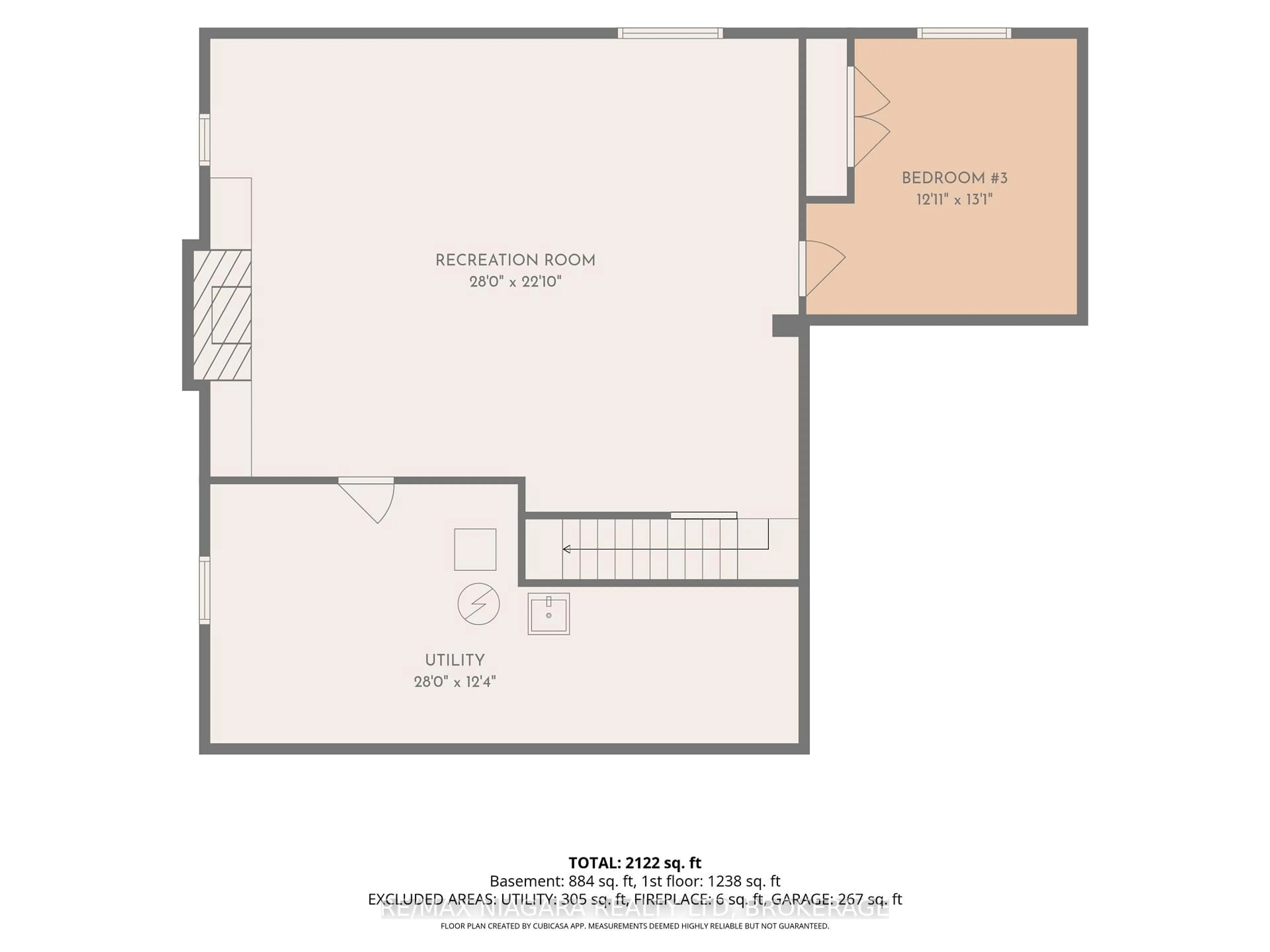 Floor plan for 4159 Smalls Rd, Fort Erie Ontario L0S 1B0
