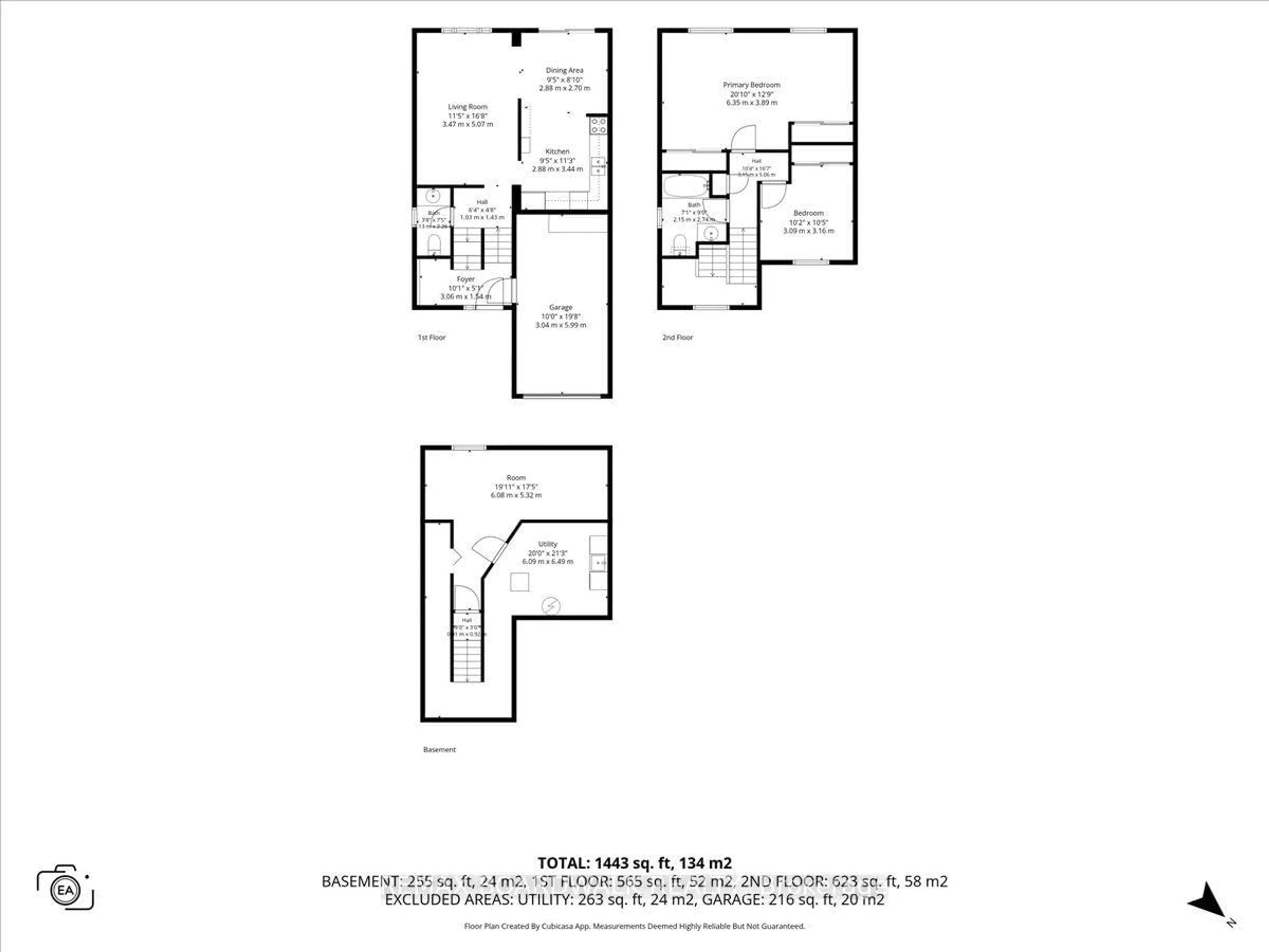 Floor plan for 104 Dunham St, Carleton Place Ontario K7C 4M8