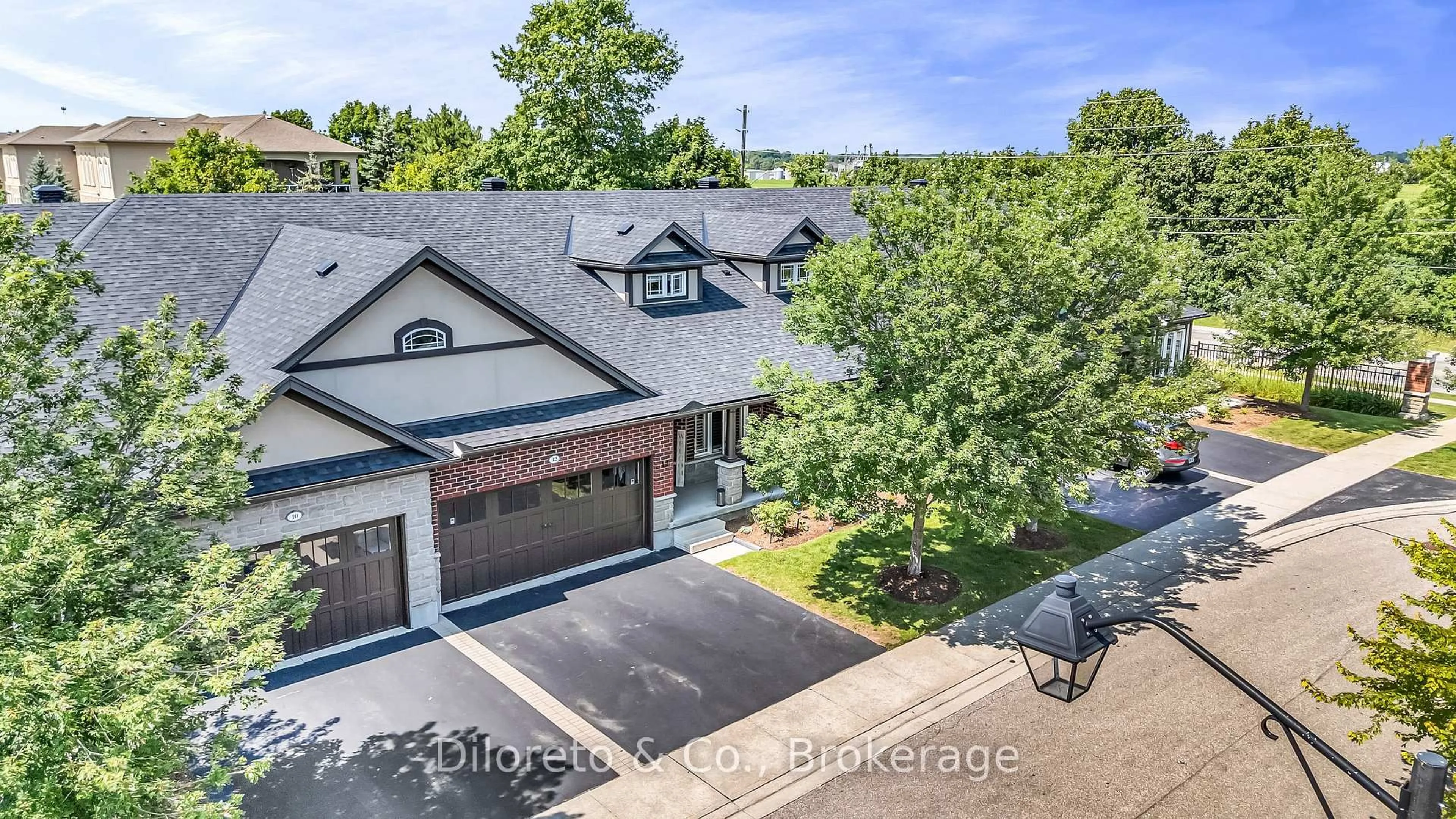 A pic from outside/outdoor area/front of a property/back of a property/a pic from drone, unknown for 12 Annmoore Cres #19, Guelph Ontario N1L 0J1