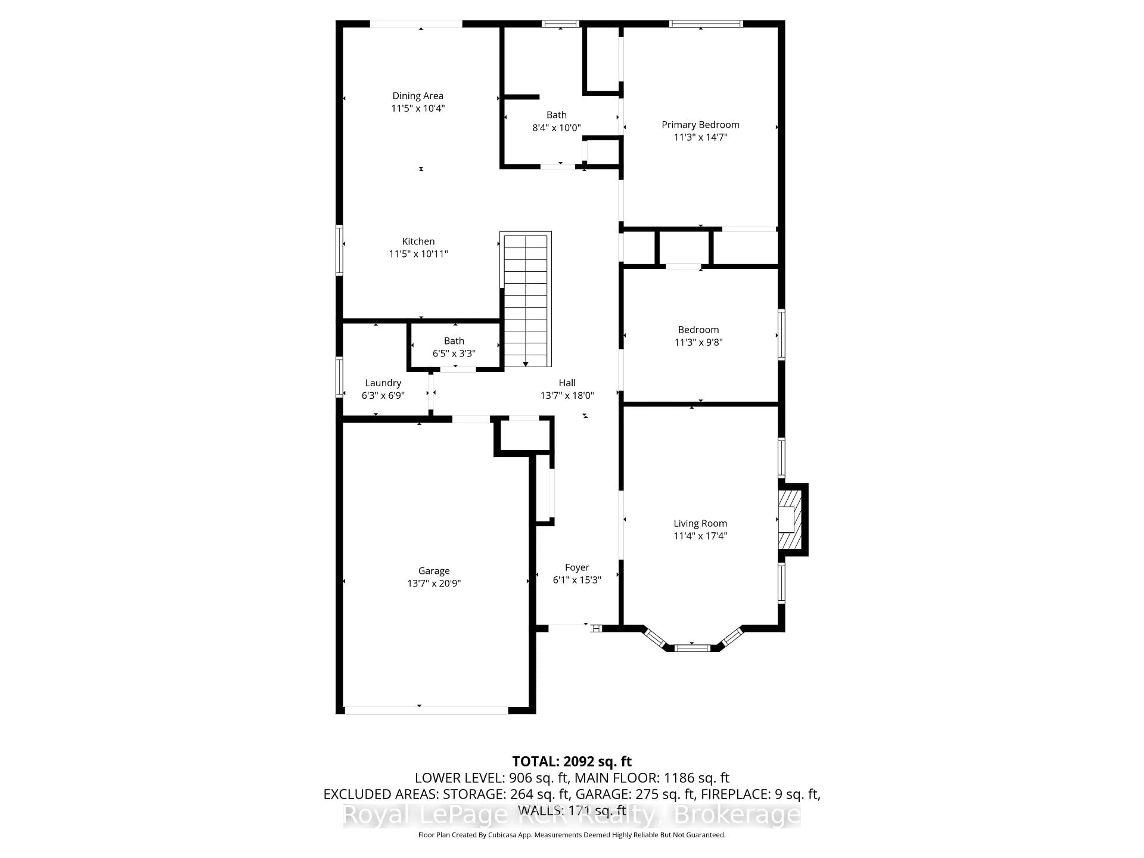 Floor plan for 246 16th Avenue Cres, Hanover Ontario N4N 3V3