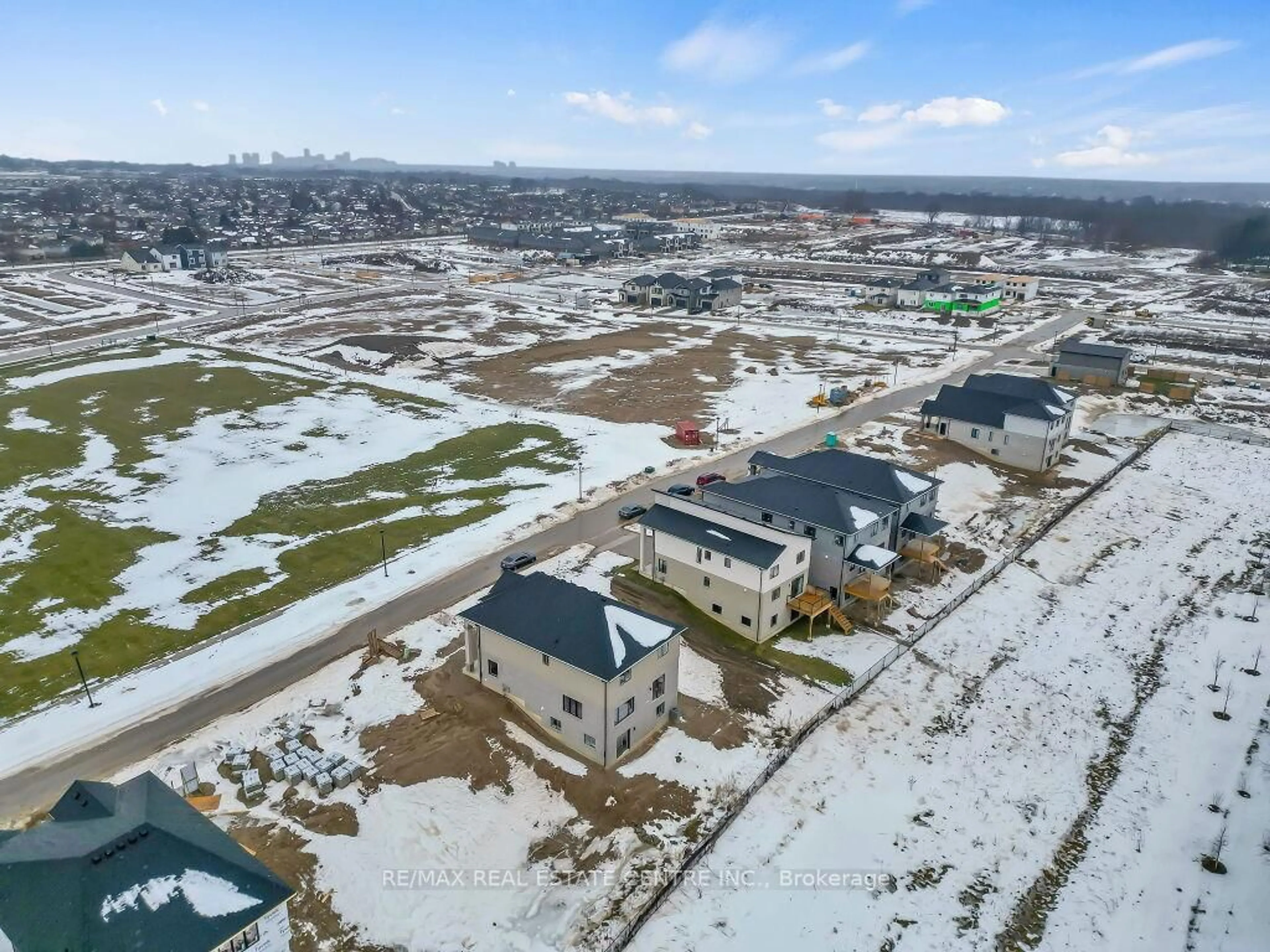 A pic from outside/outdoor area/front of a property/back of a property/a pic from drone, water/lake/river/ocean view for Lot 6 Honeywood Dr #Lot 6, London South Ontario N6M 0L9