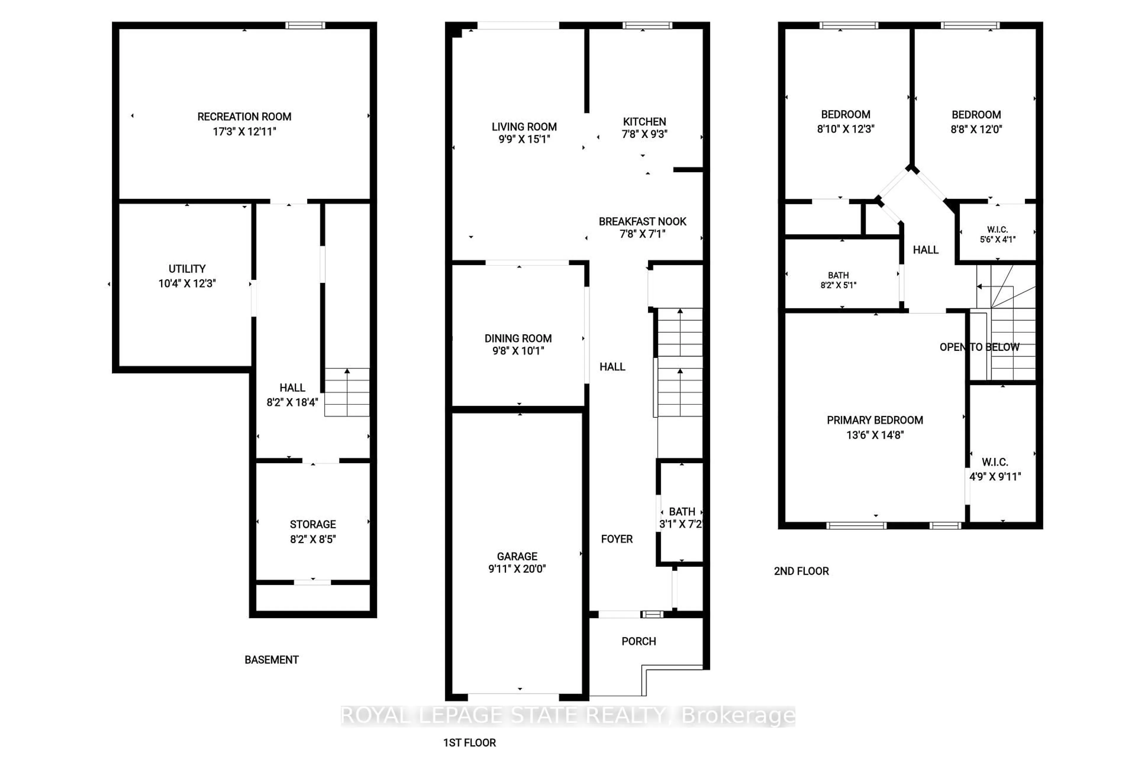 Floor plan for 127 Terni Blvd, Hamilton Ontario L8W 3W4