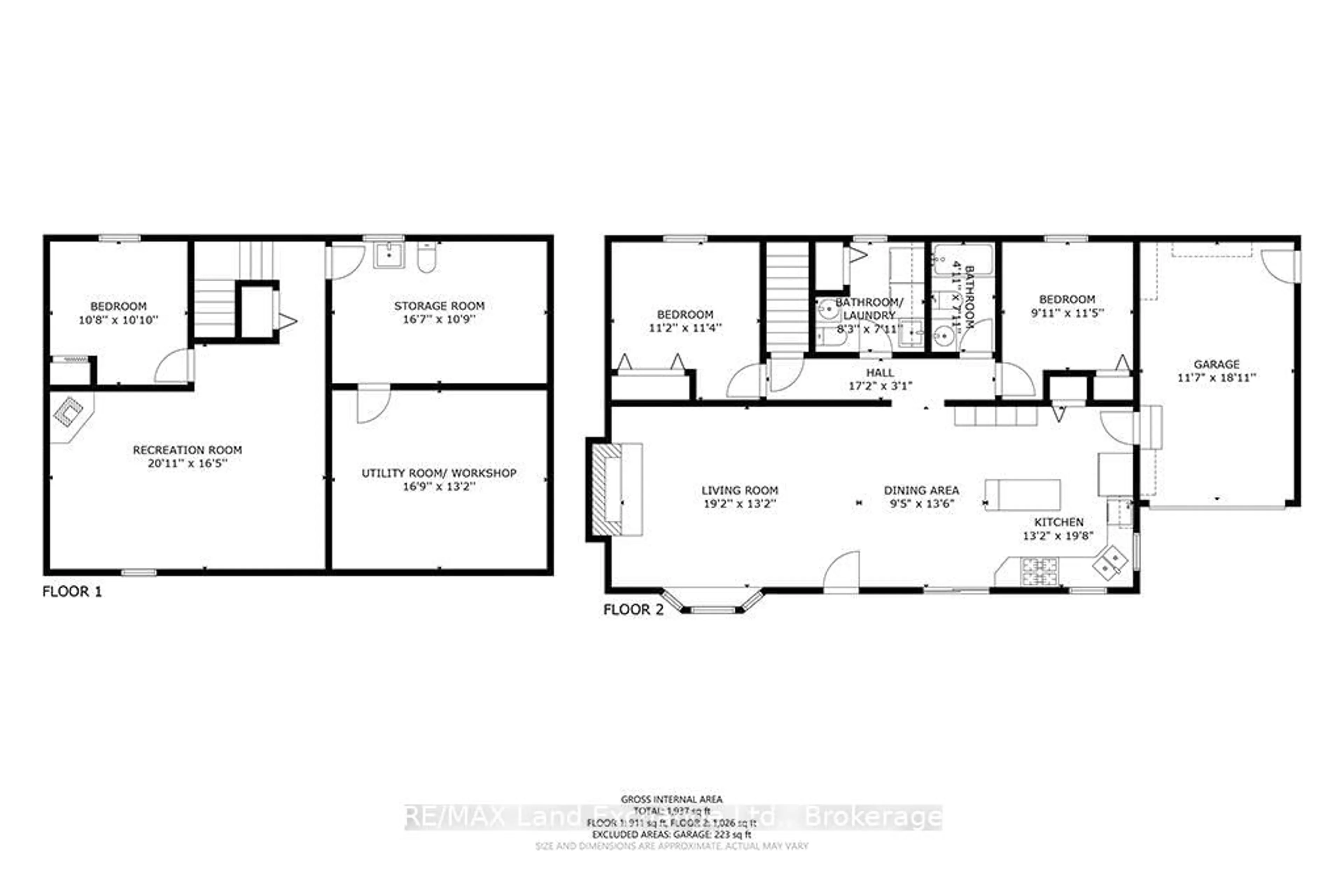 Floor plan for 334 Cole Blvd, Saugeen Shores Ontario N0H 2L0