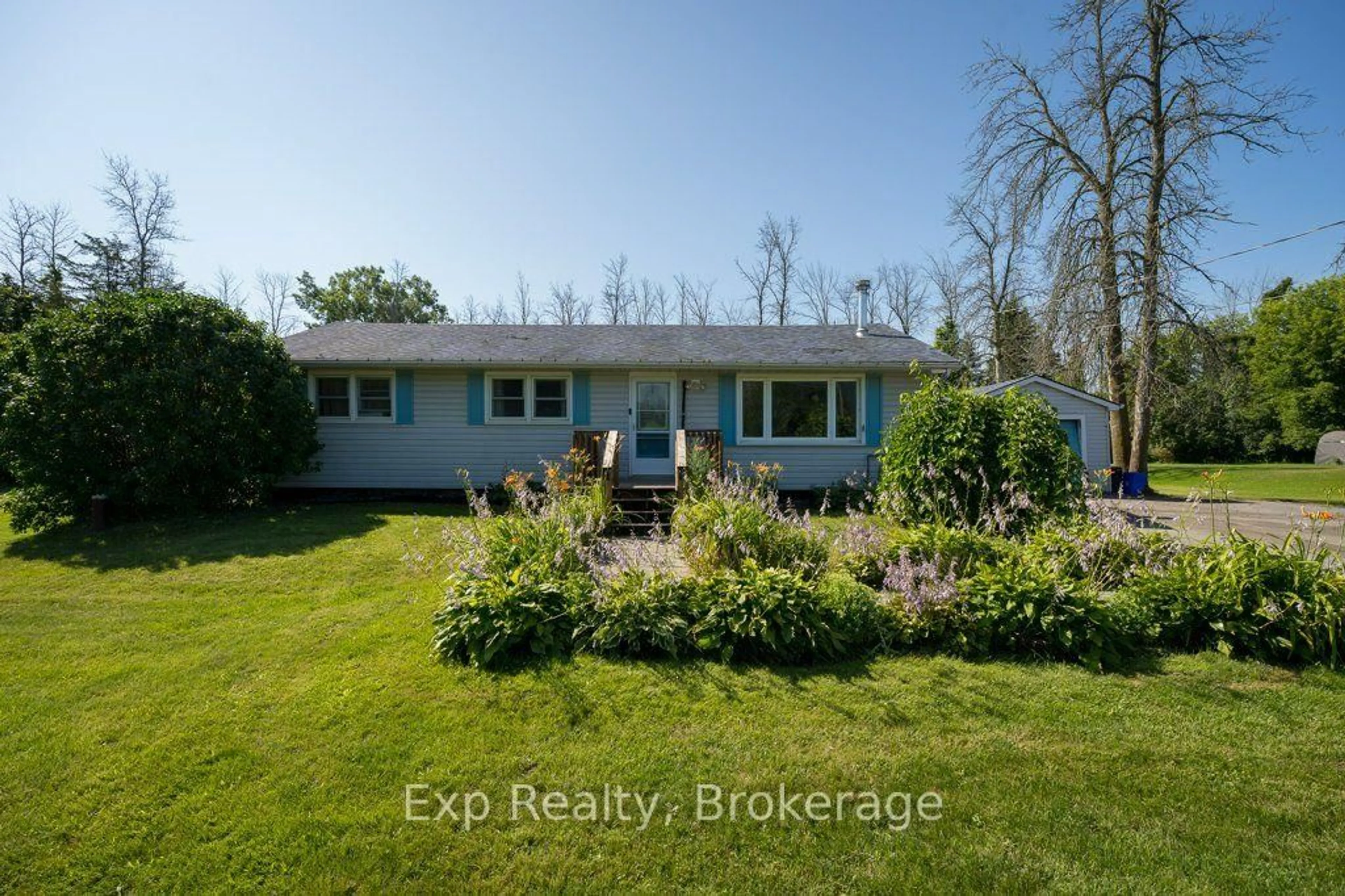 A pic from outside/outdoor area/front of a property/back of a property/a pic from drone, water/lake/river/ocean view for 388 Meyers Creek Rd, Trenton Ontario K8V 5P8