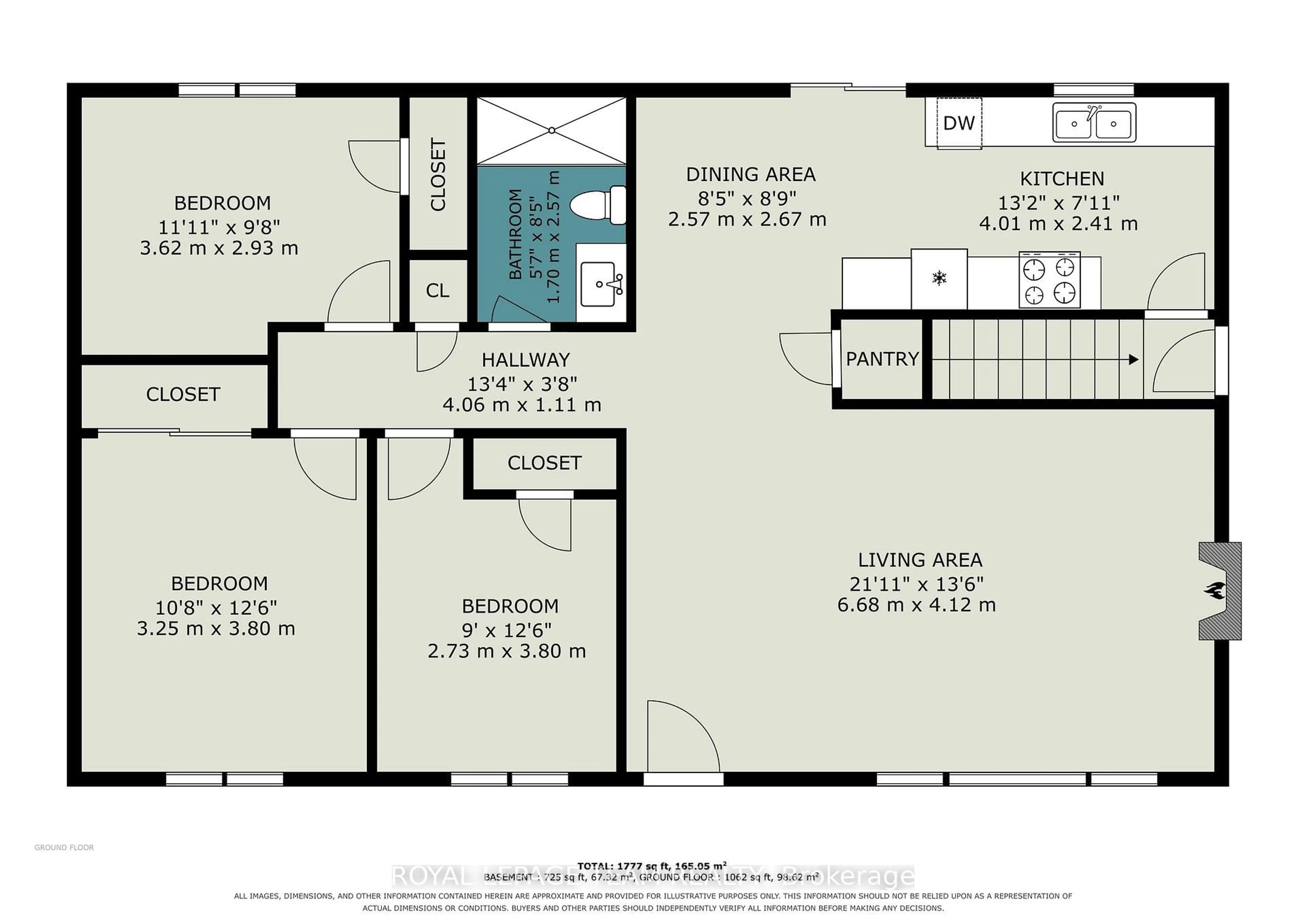 Floor plan for 400 Wylie St, Almonte Ontario K0A 1A0